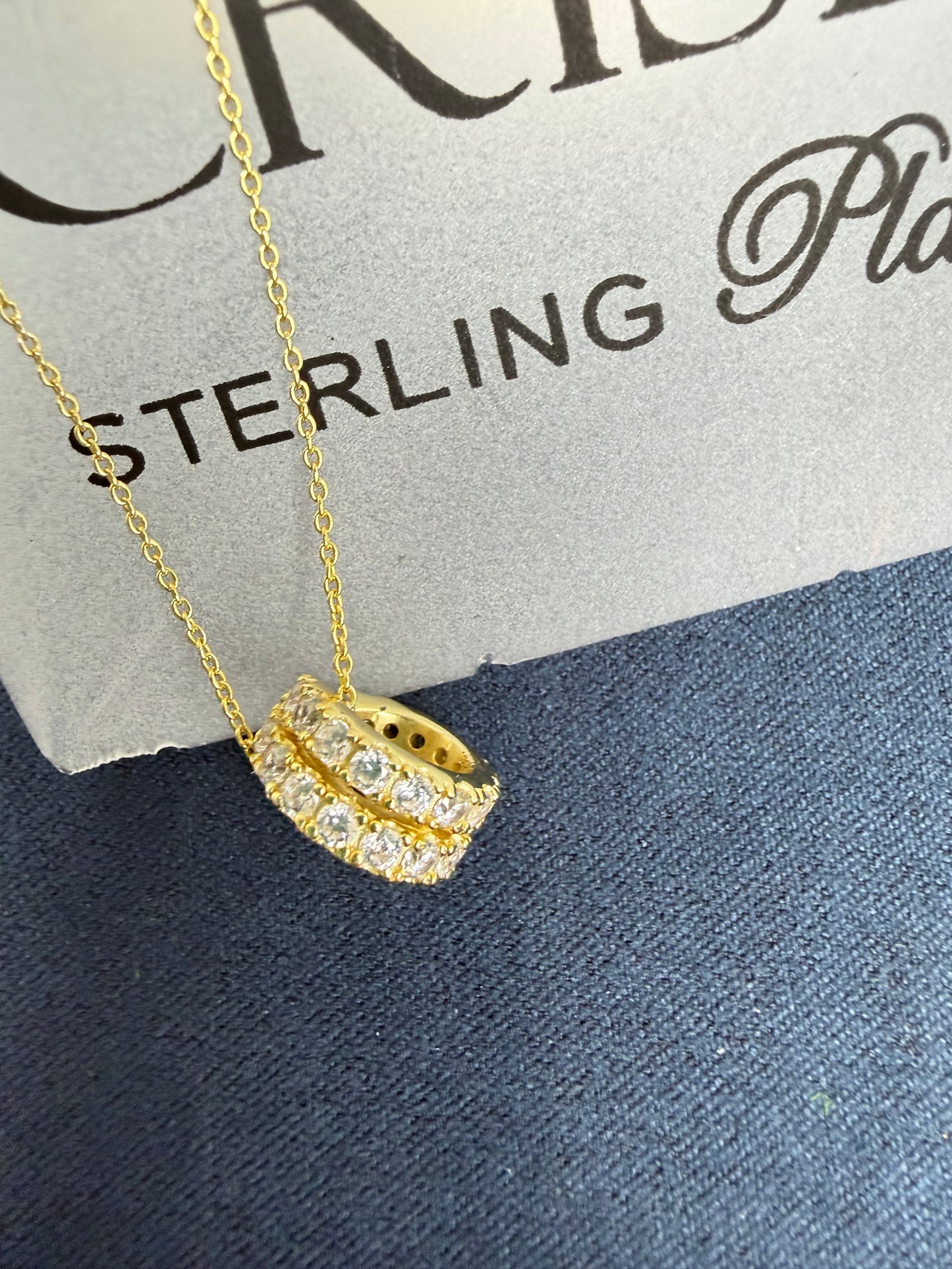 Crislu 18K Gold necklace