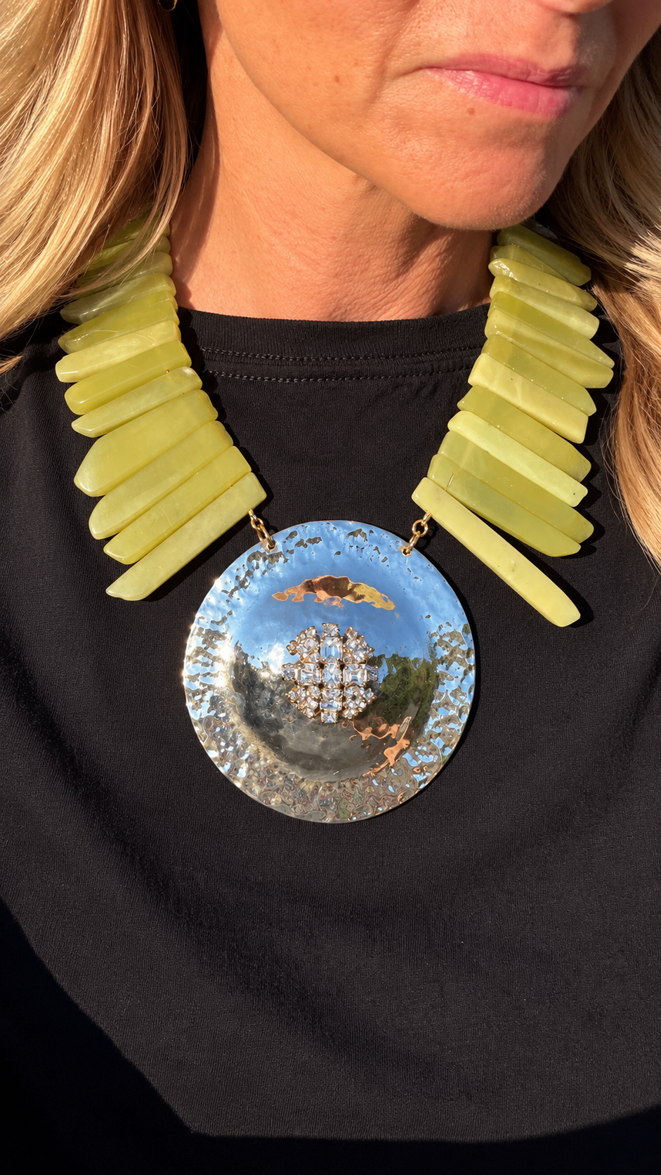 Made 1950s Weiss earring necklace 
