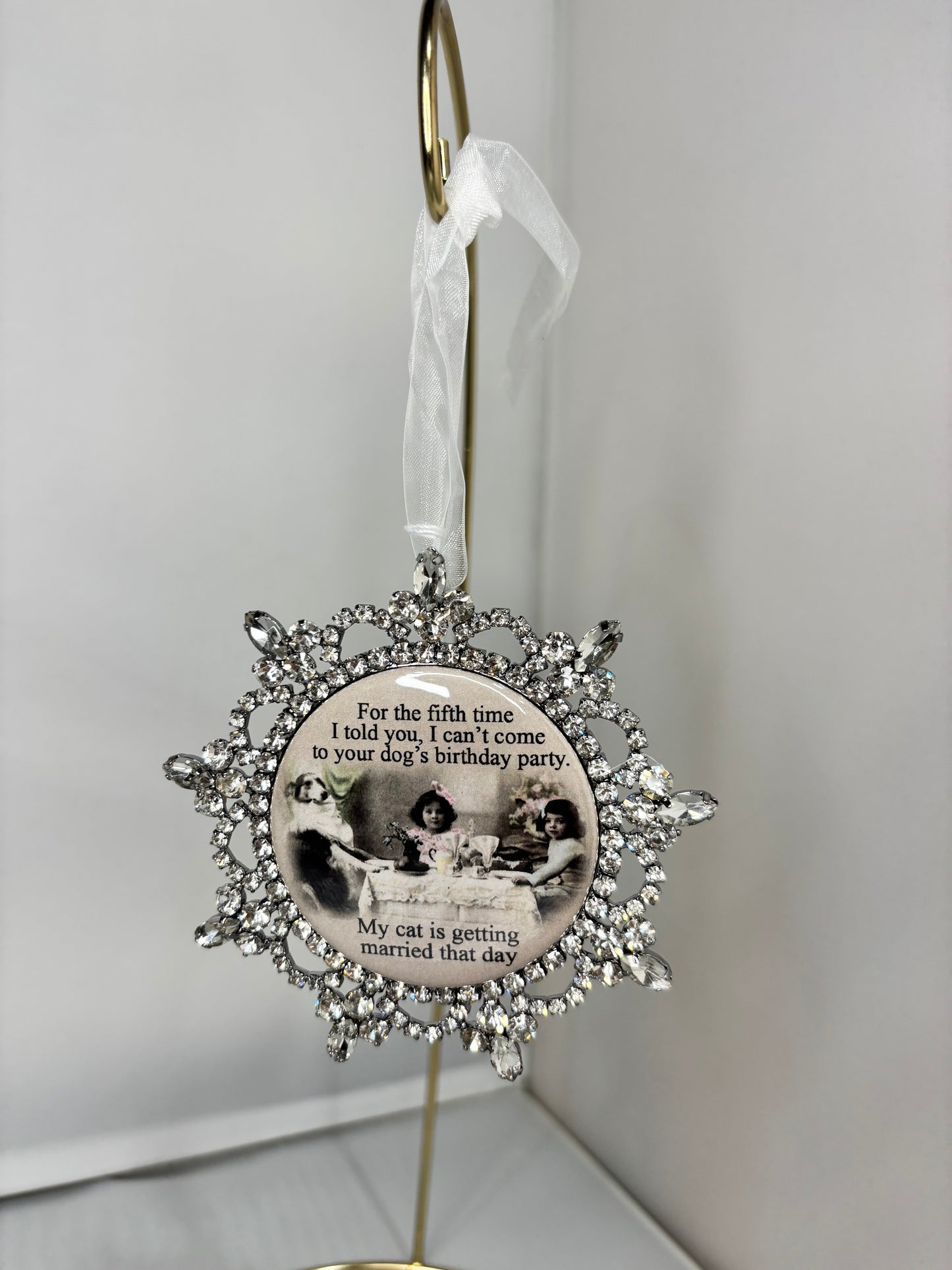 Dog’s Birthday Party Ornament