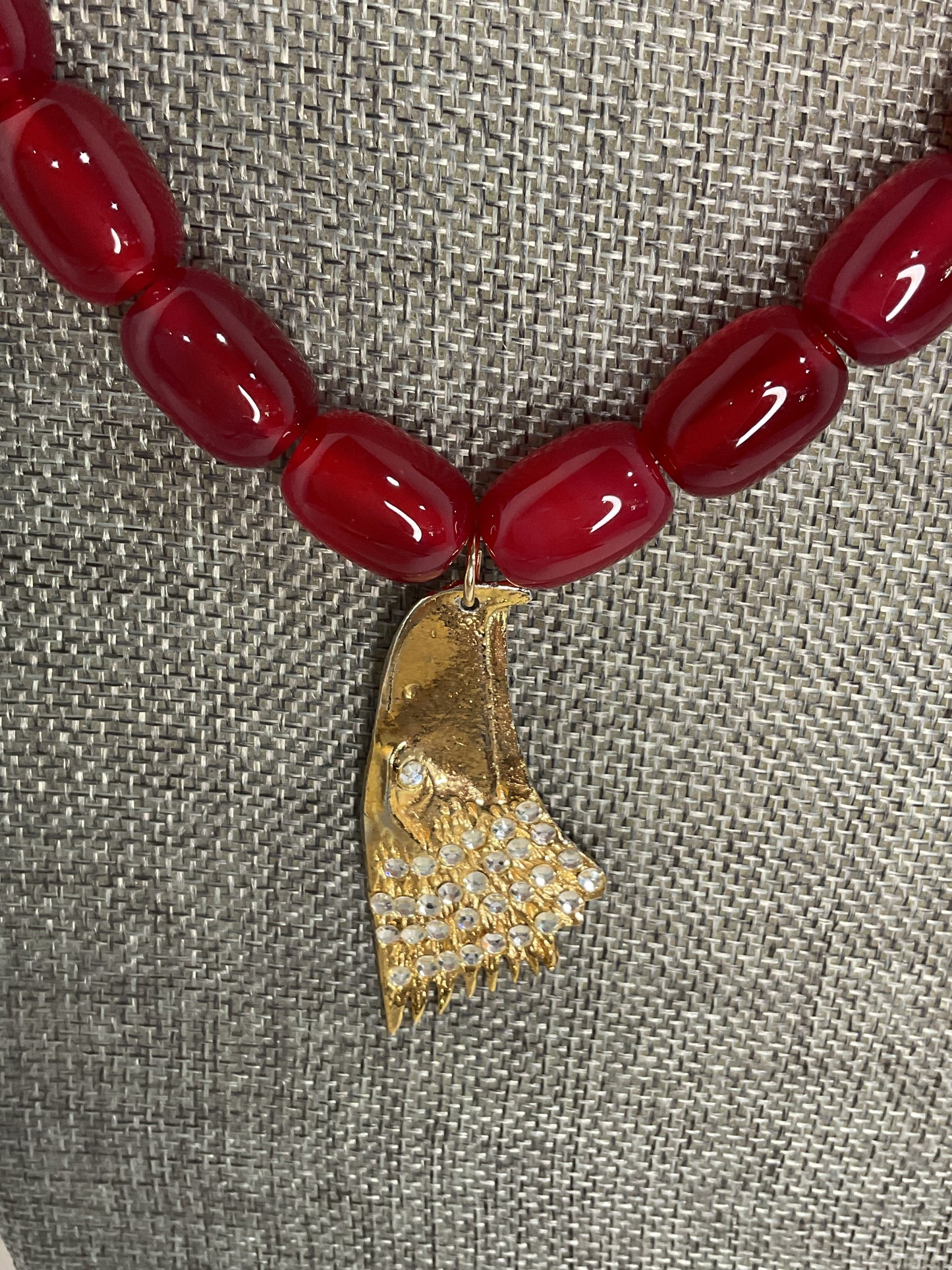 Made 1970s eagle necklace