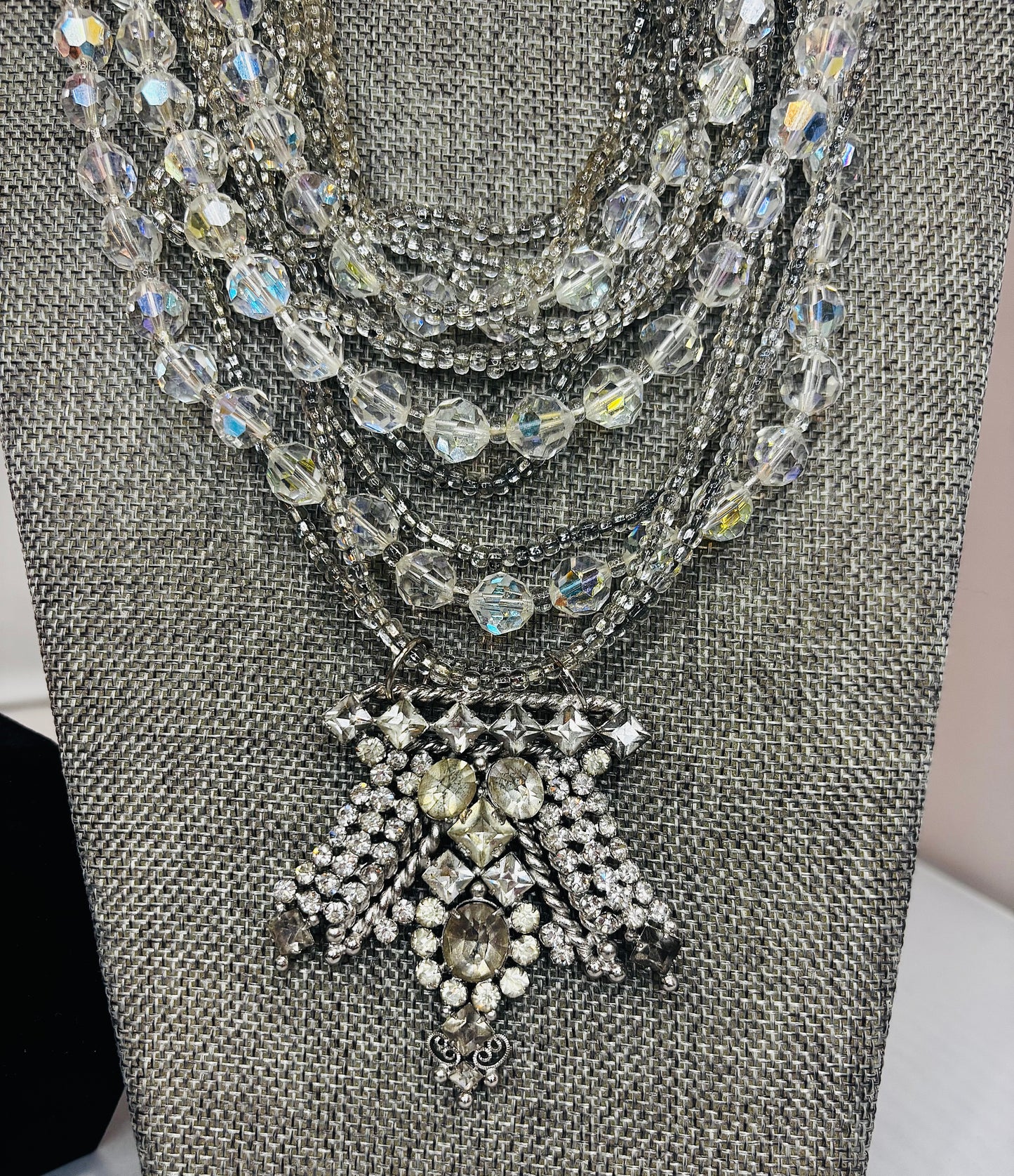 MADE- Iridescent Multi Strand Necklace