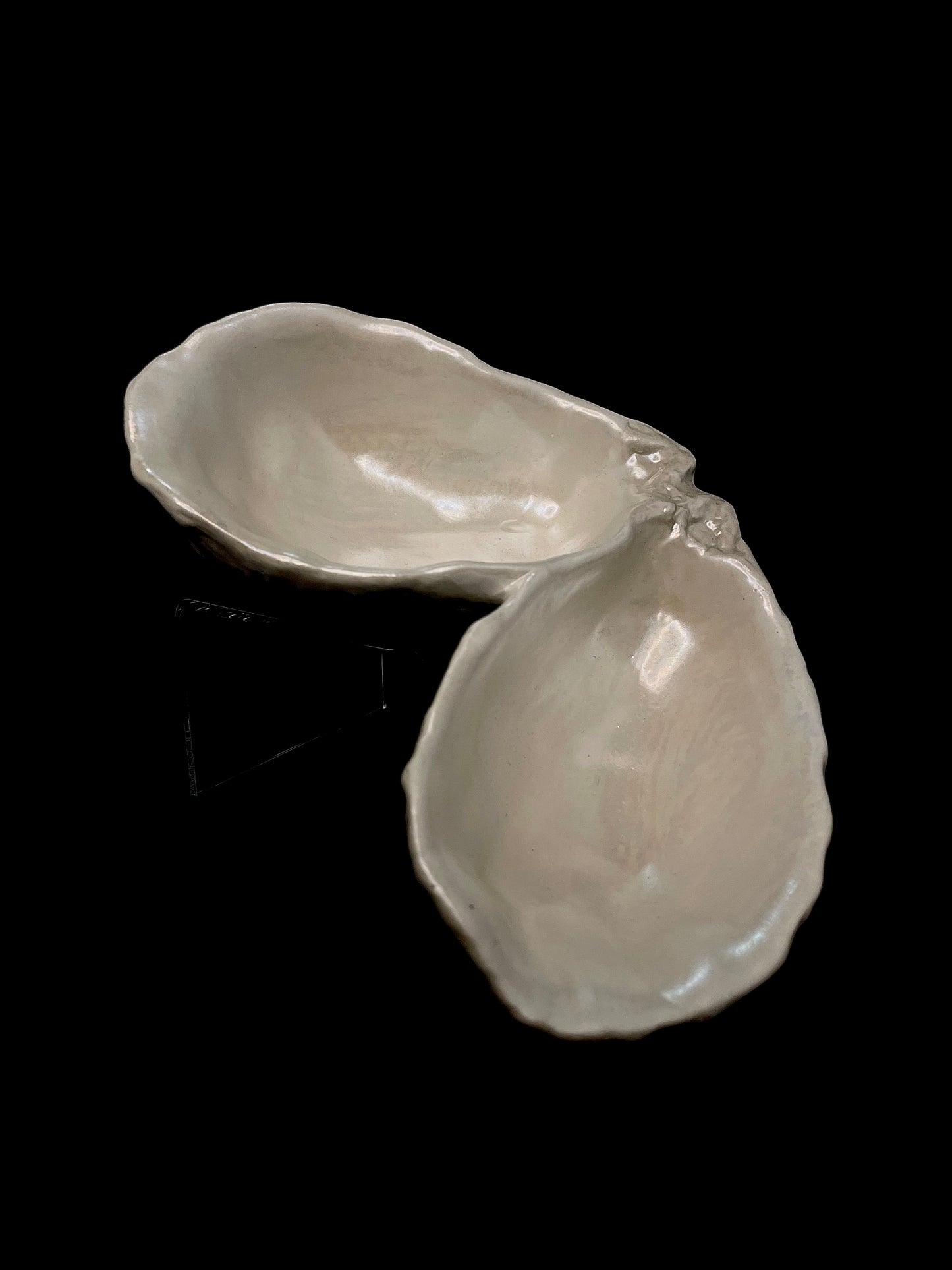 Heart Shaped Oyster Trinket Dish
