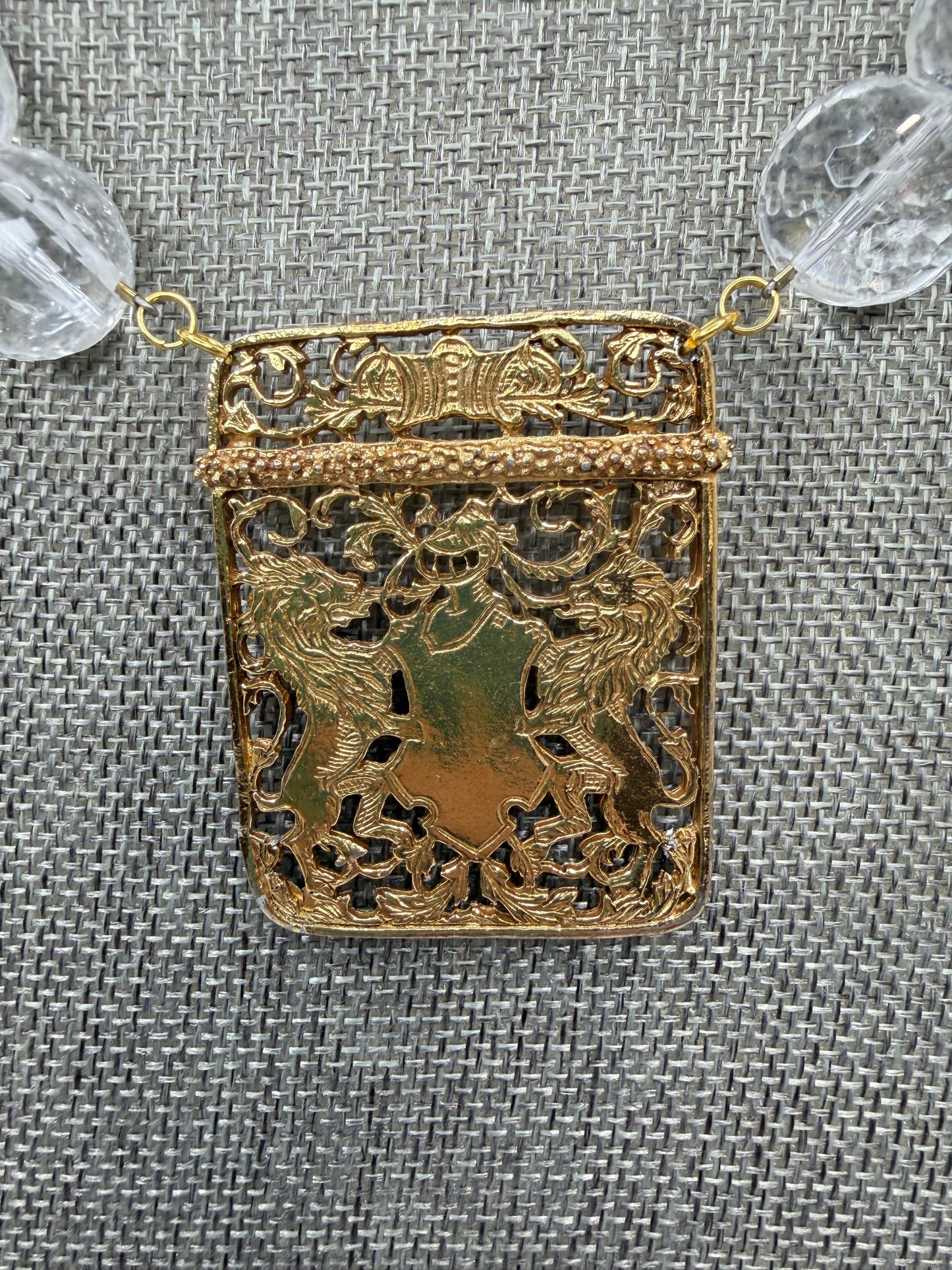 Made buckle necklace