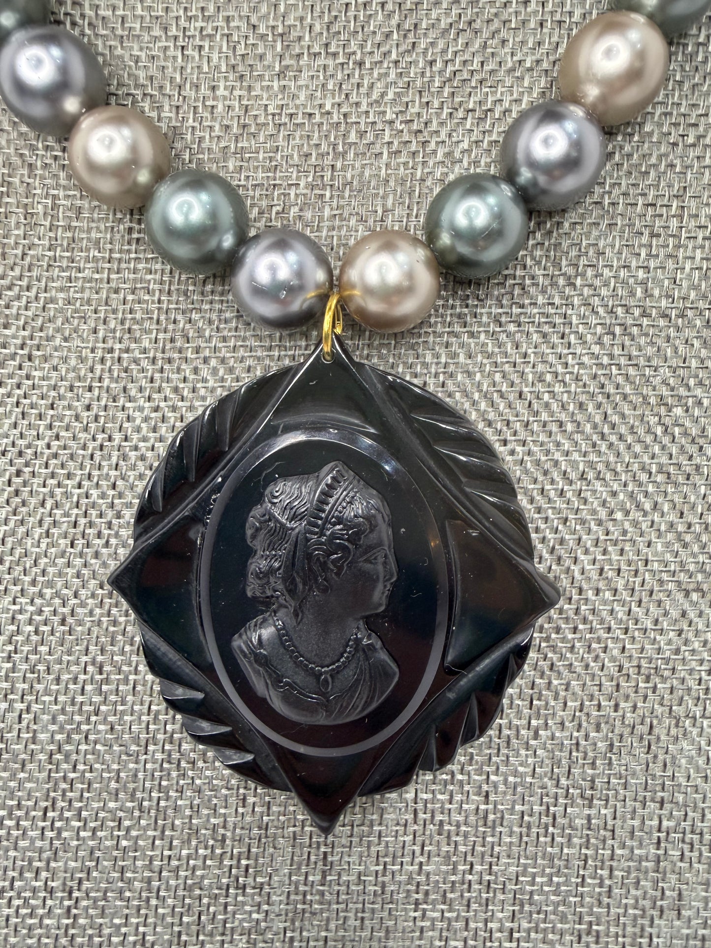 Made 1920s necklace