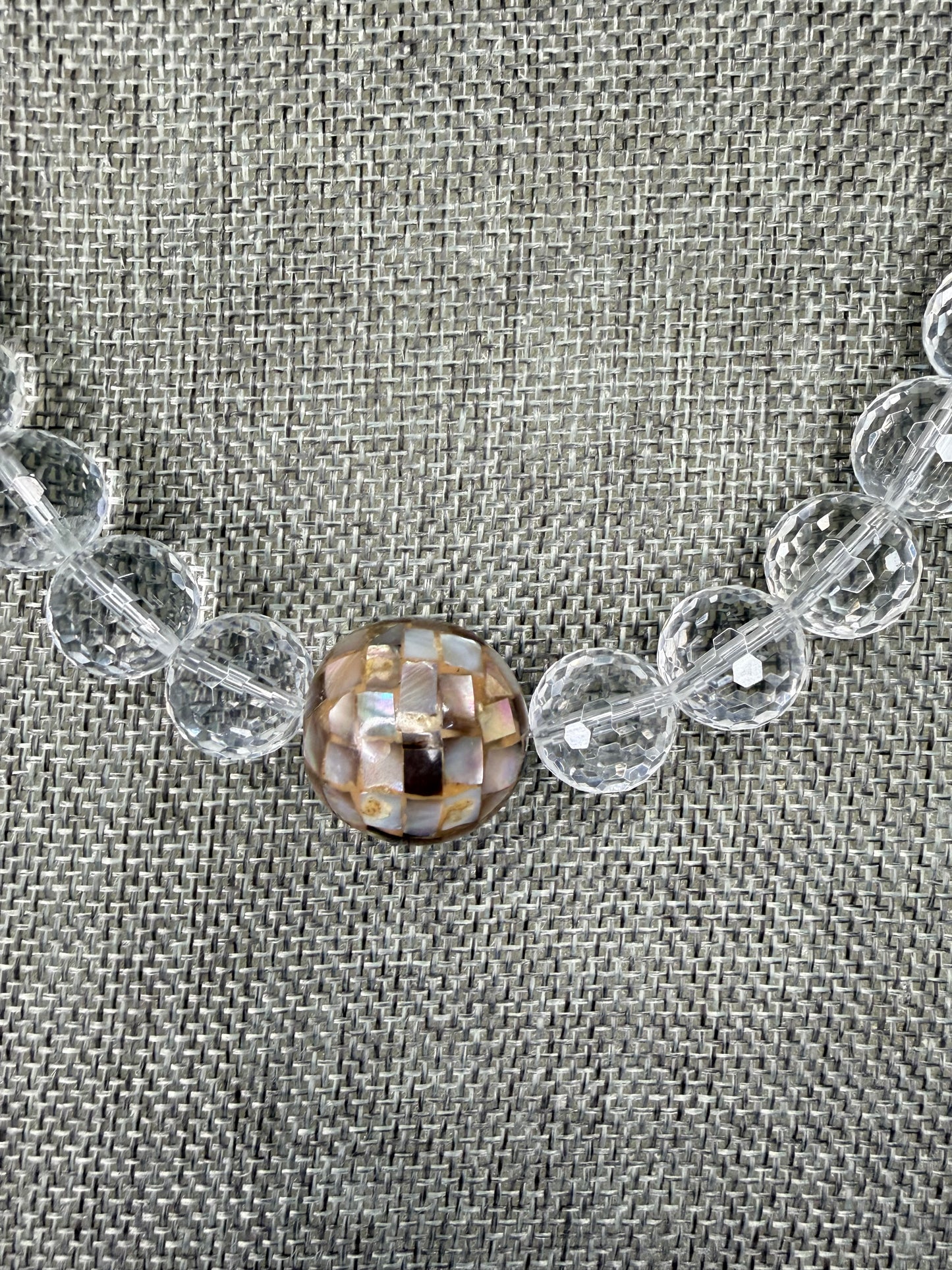 Made mother of Pearl necklace