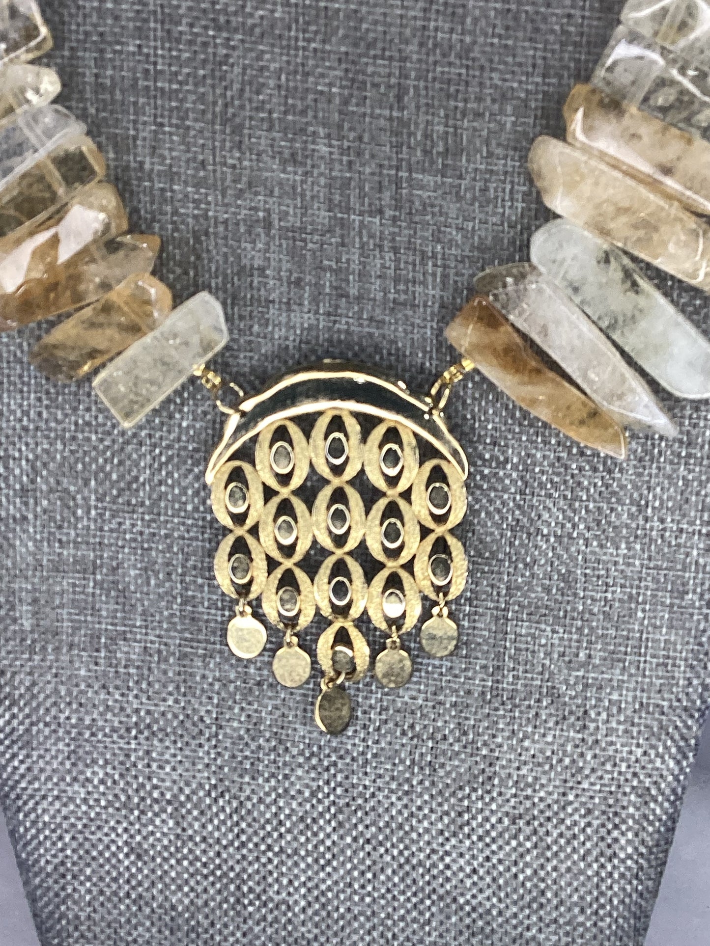 Made- Citrine necklace