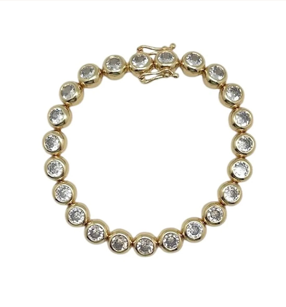 Bubble tennis bracelet