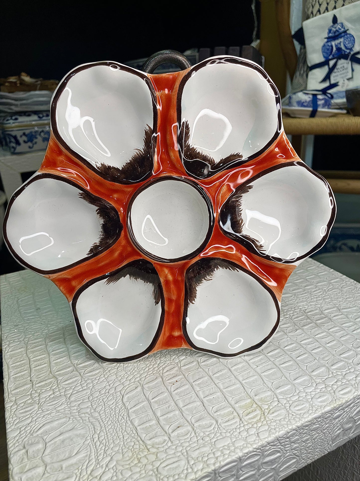 Oyster Plate Salmon
