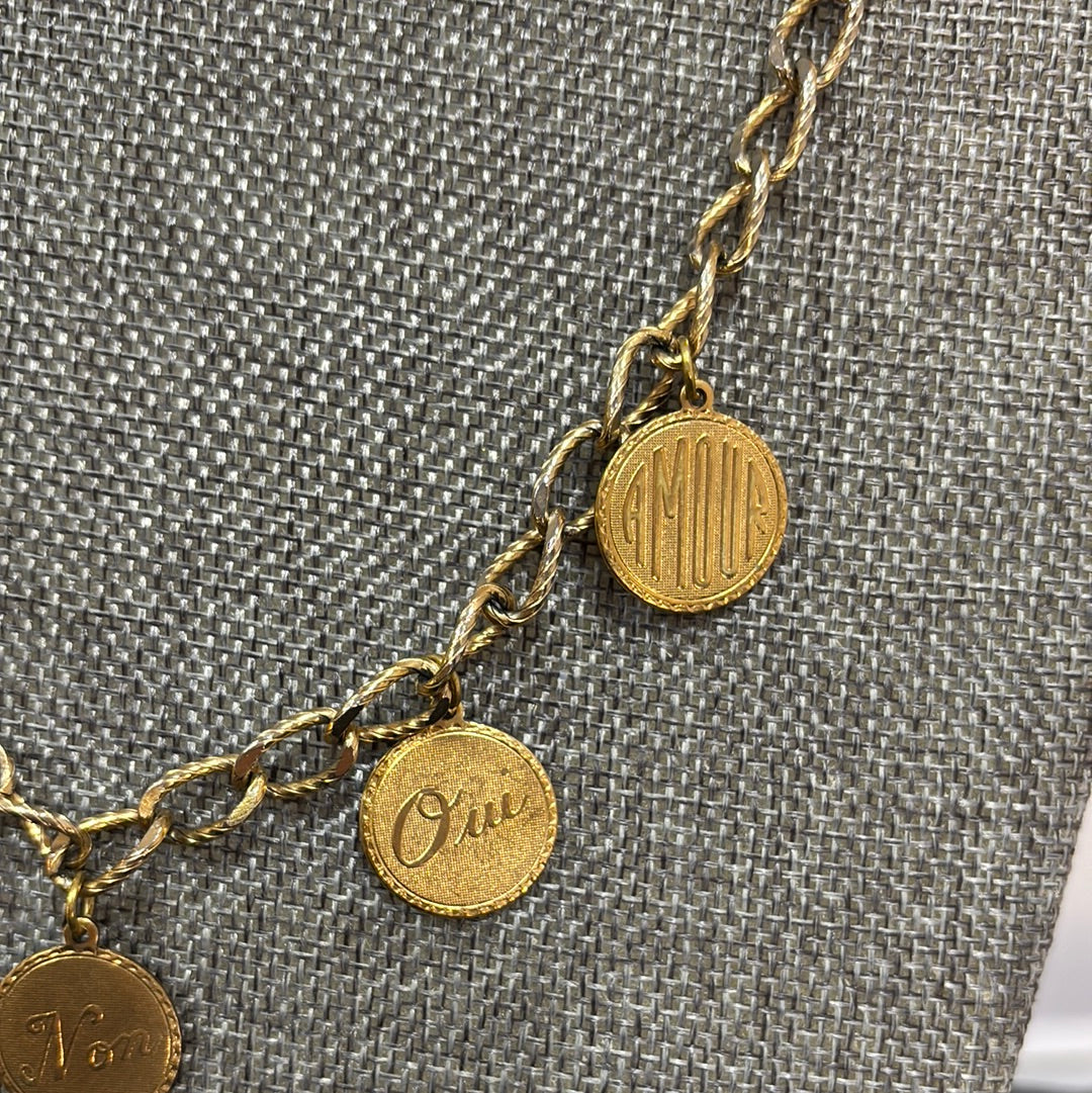 MADE - French Coin Necklace