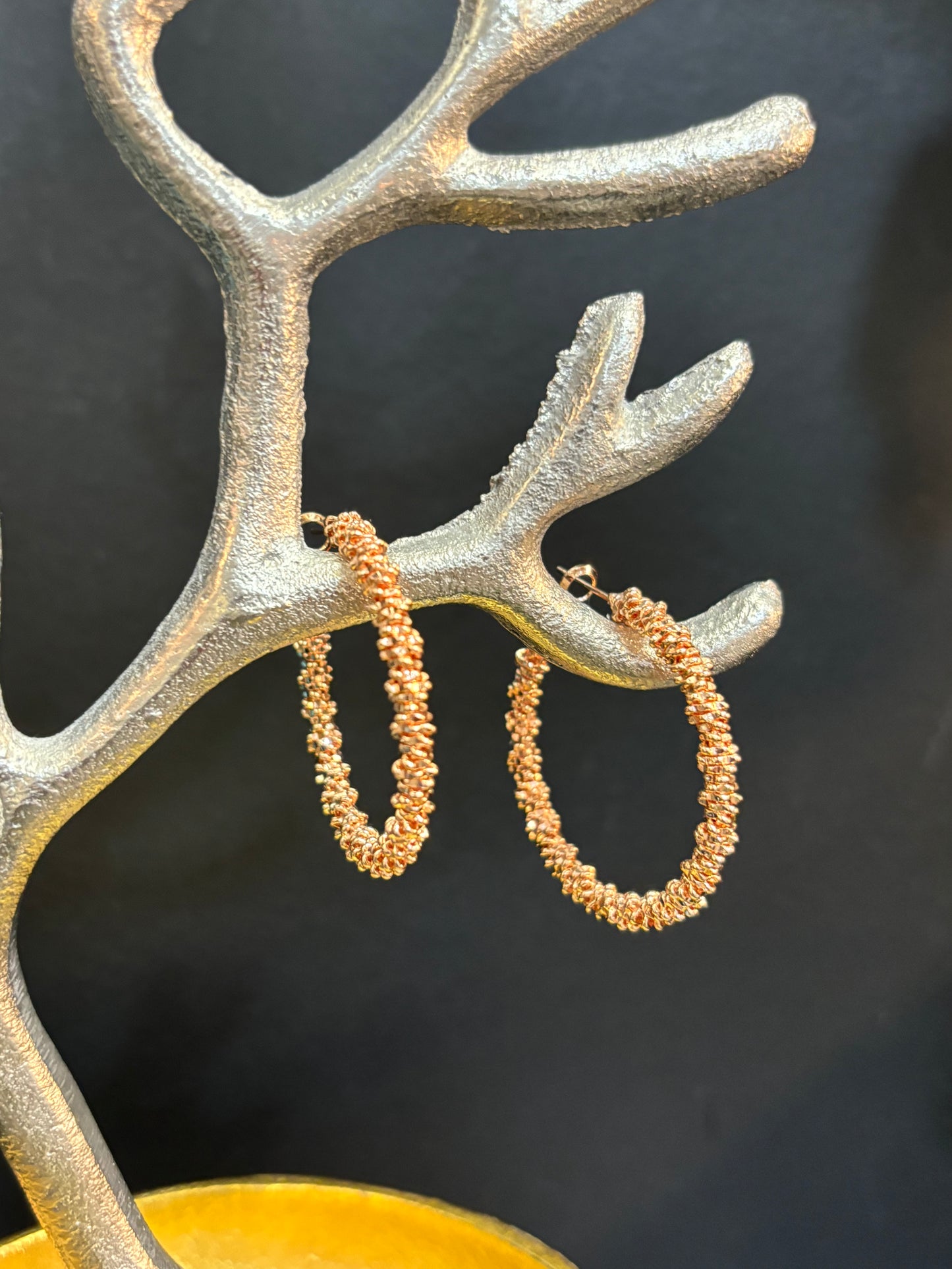Rose Gold Earrings
