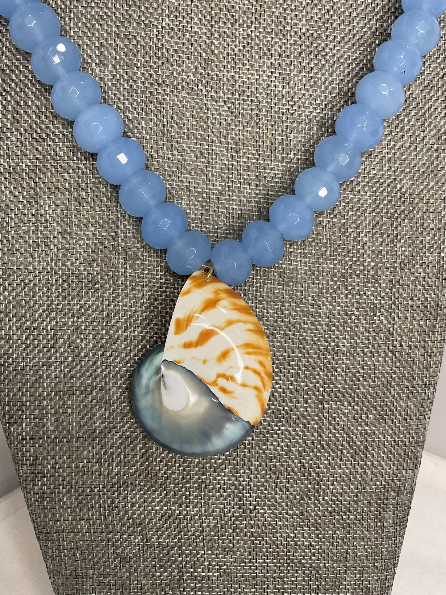 Made nautilus Shell necklace