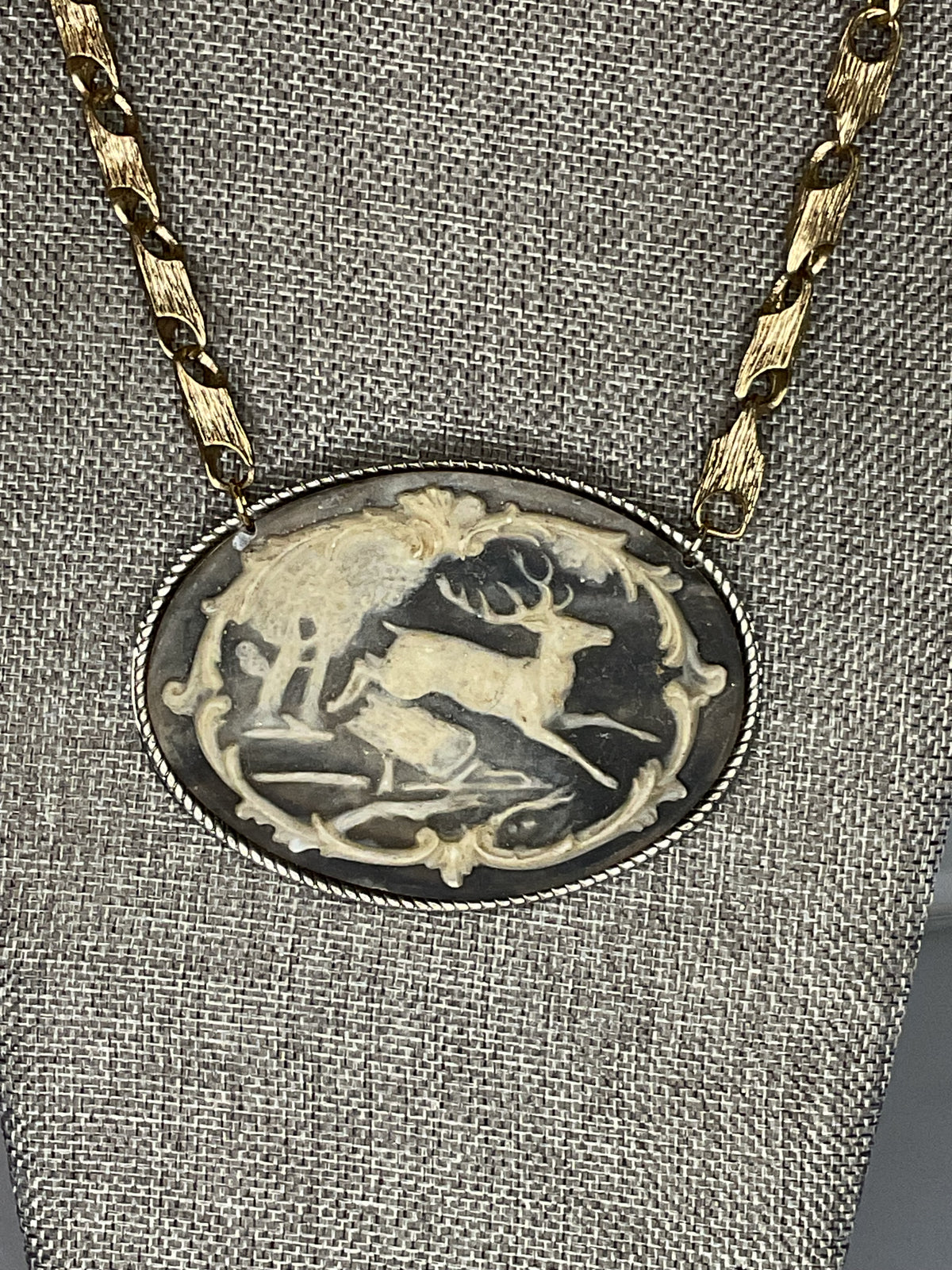 Made buckle necklace