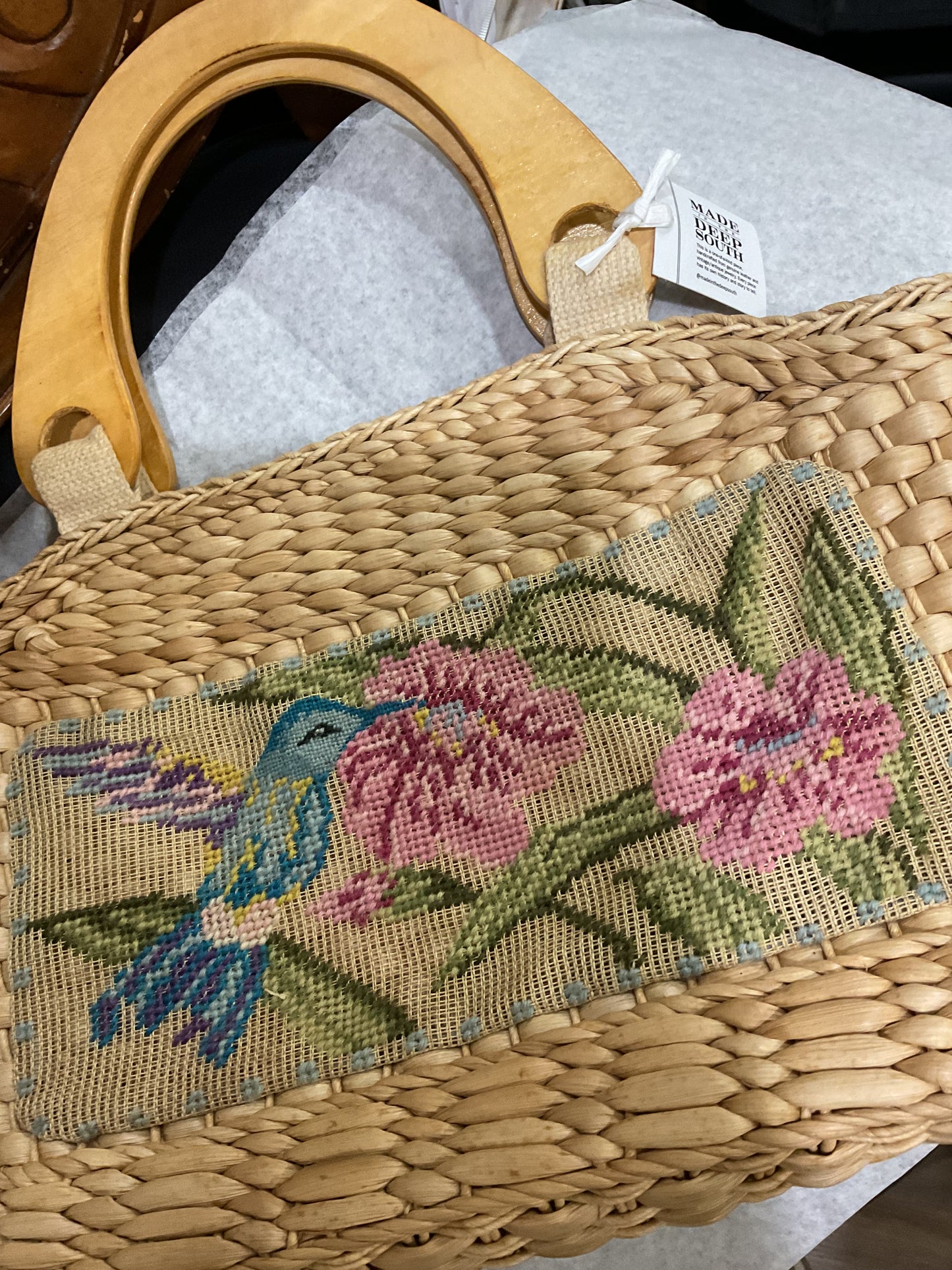 Made bird purse
