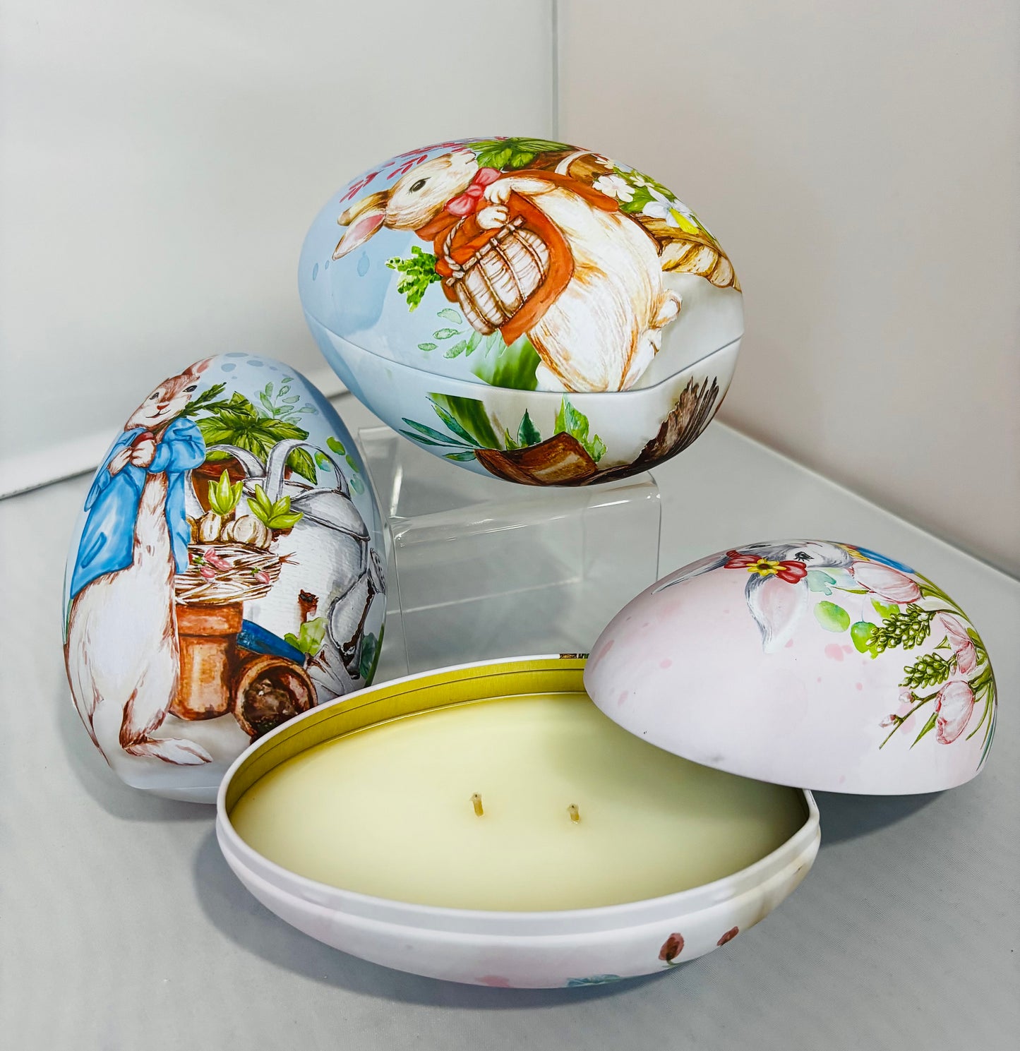 Flower Market Easter candle