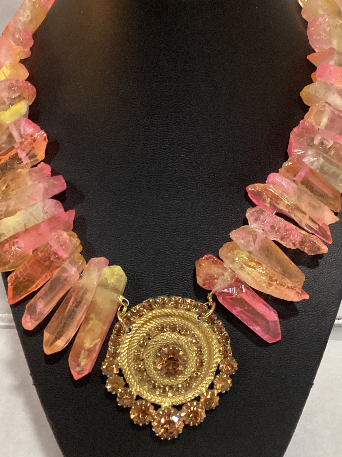 MADE- Pink Quartz Necklace