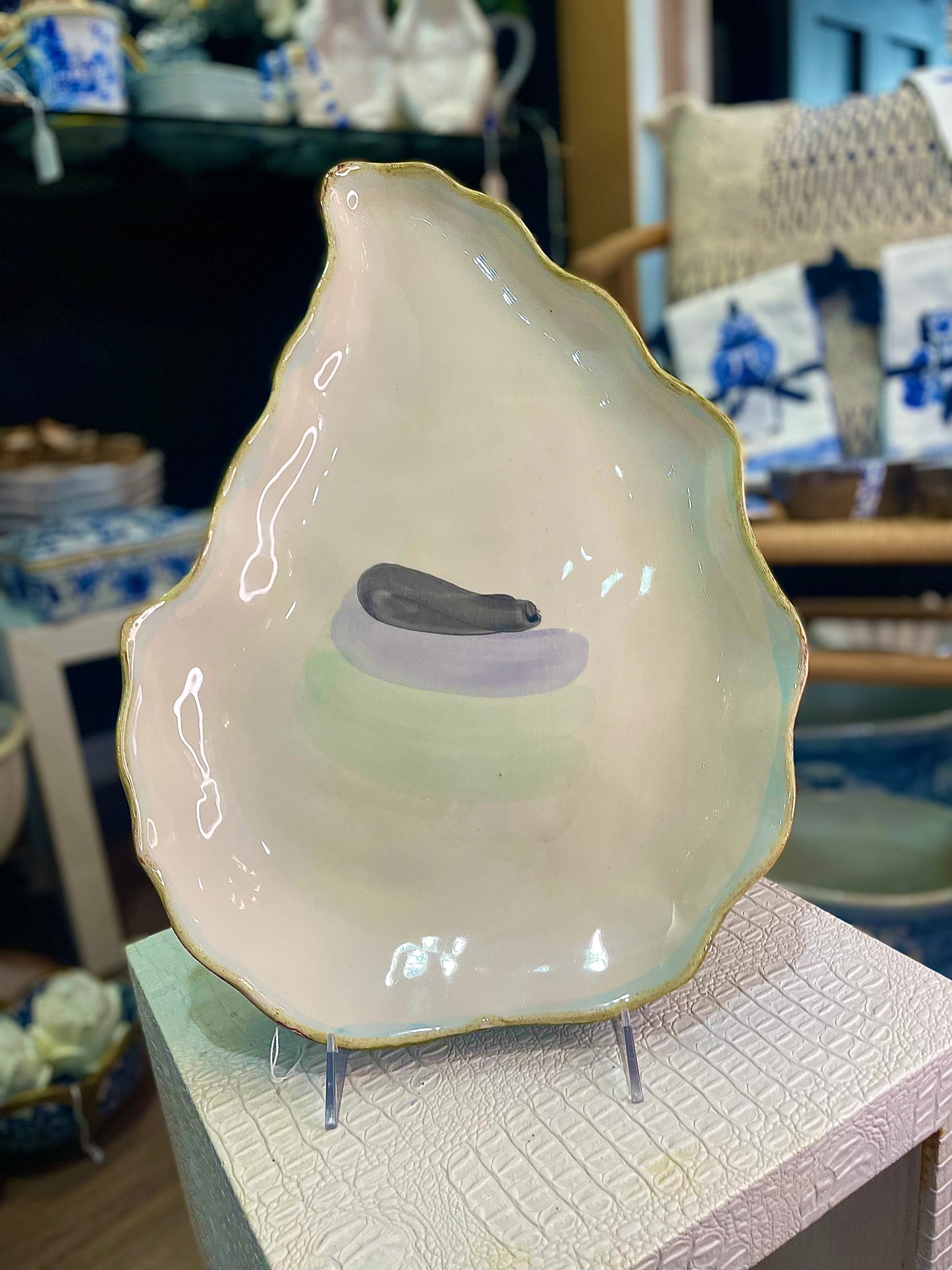 Large Oyster Plate