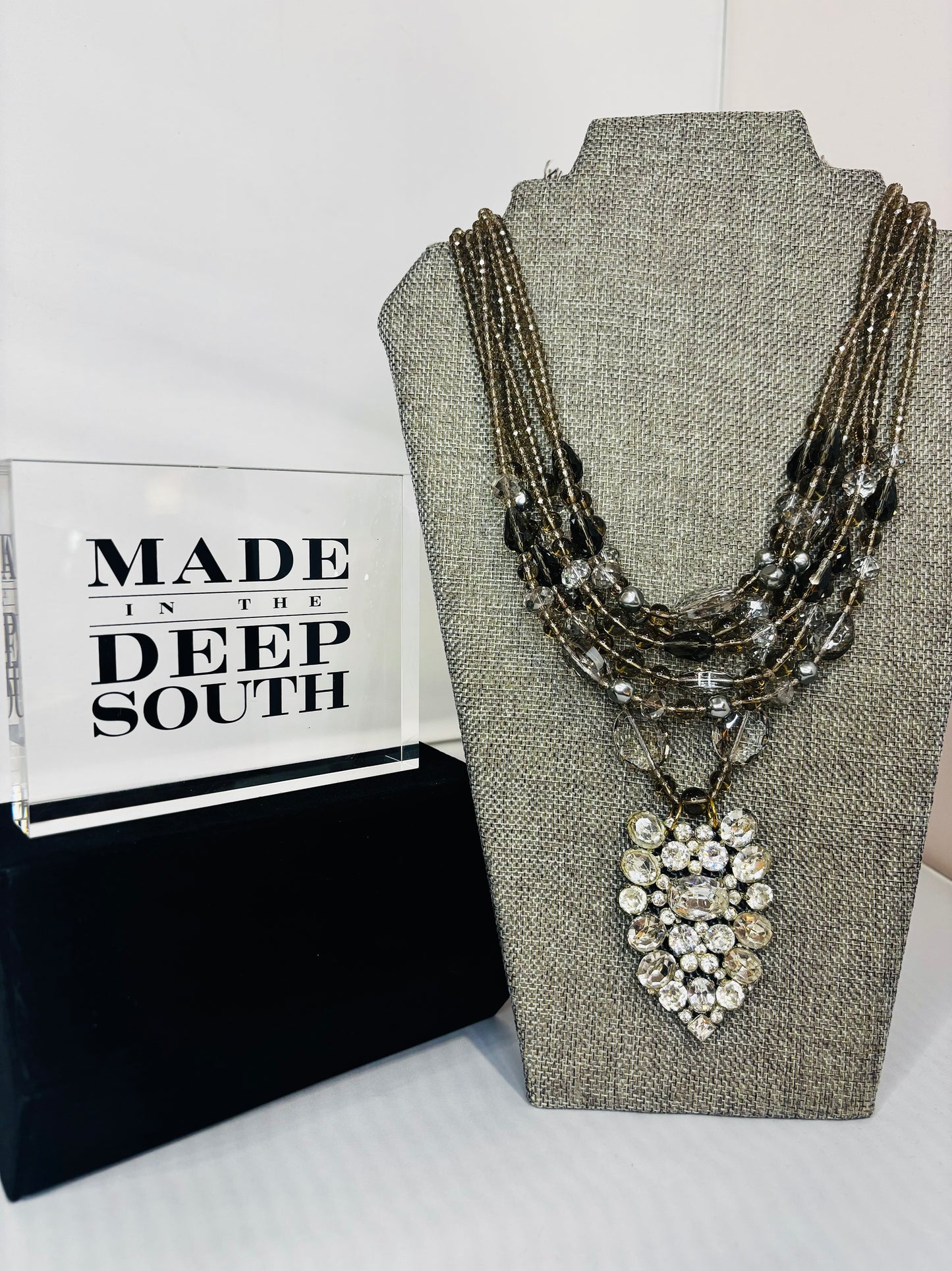 MADE- Beaded Multi Strand Necklace