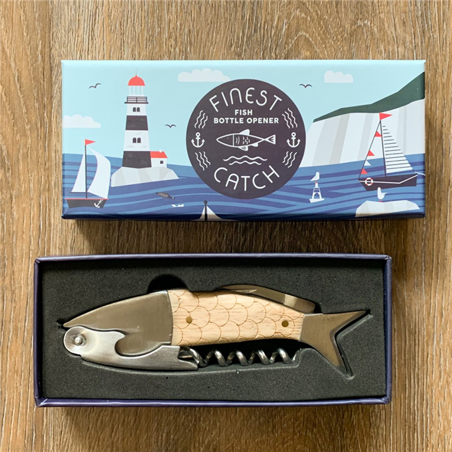 3 in 1 Fish Bottle Opener/Corkscrew