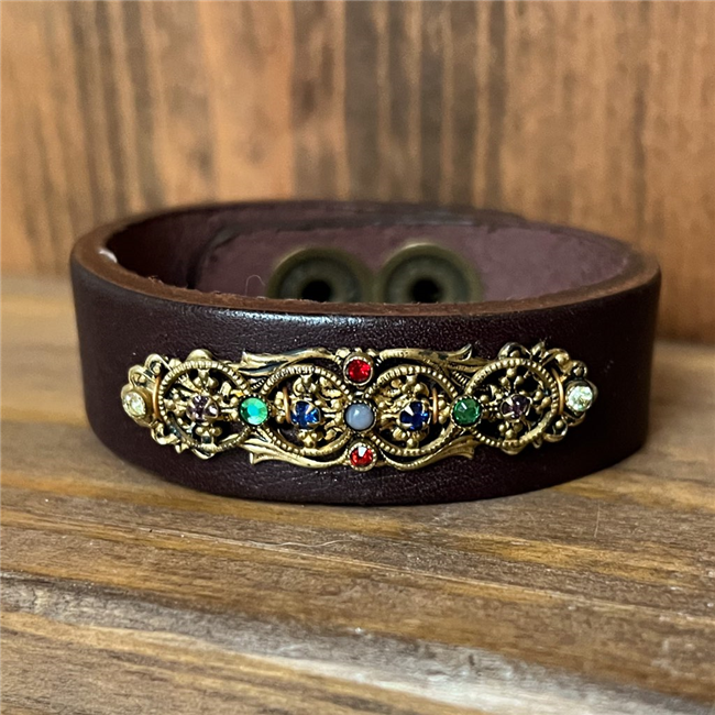 MADE- Mid 1800's Jewel Cuff