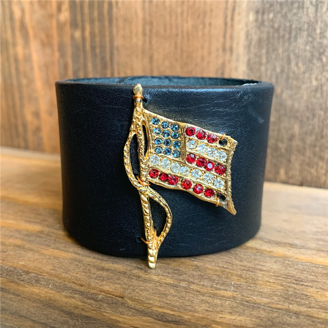 MADE- Patriotic Flag Cuff