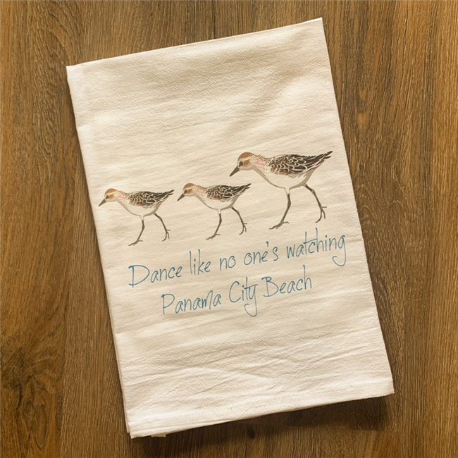 PCB Sandpipers Tea Towel