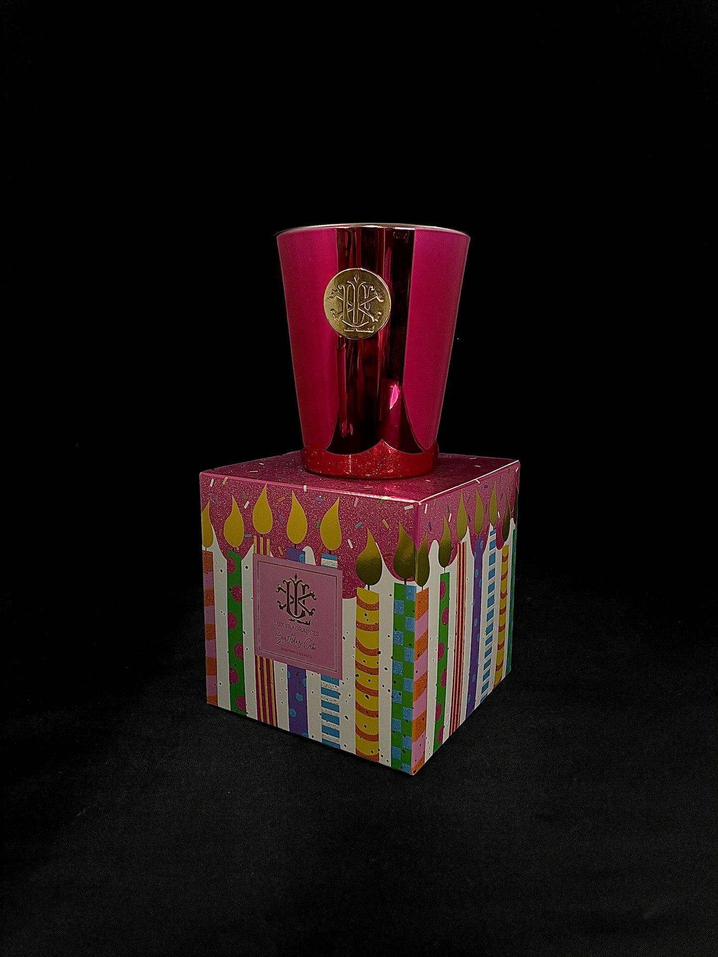 Lux Fragrances Birthday Cake Candle