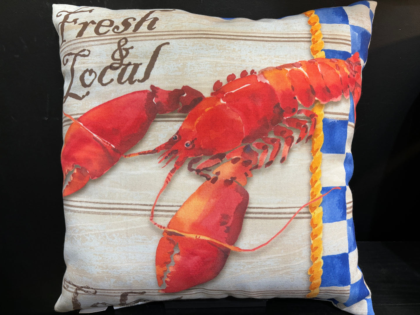 Pillow - Lobster - Paul Brent Designer