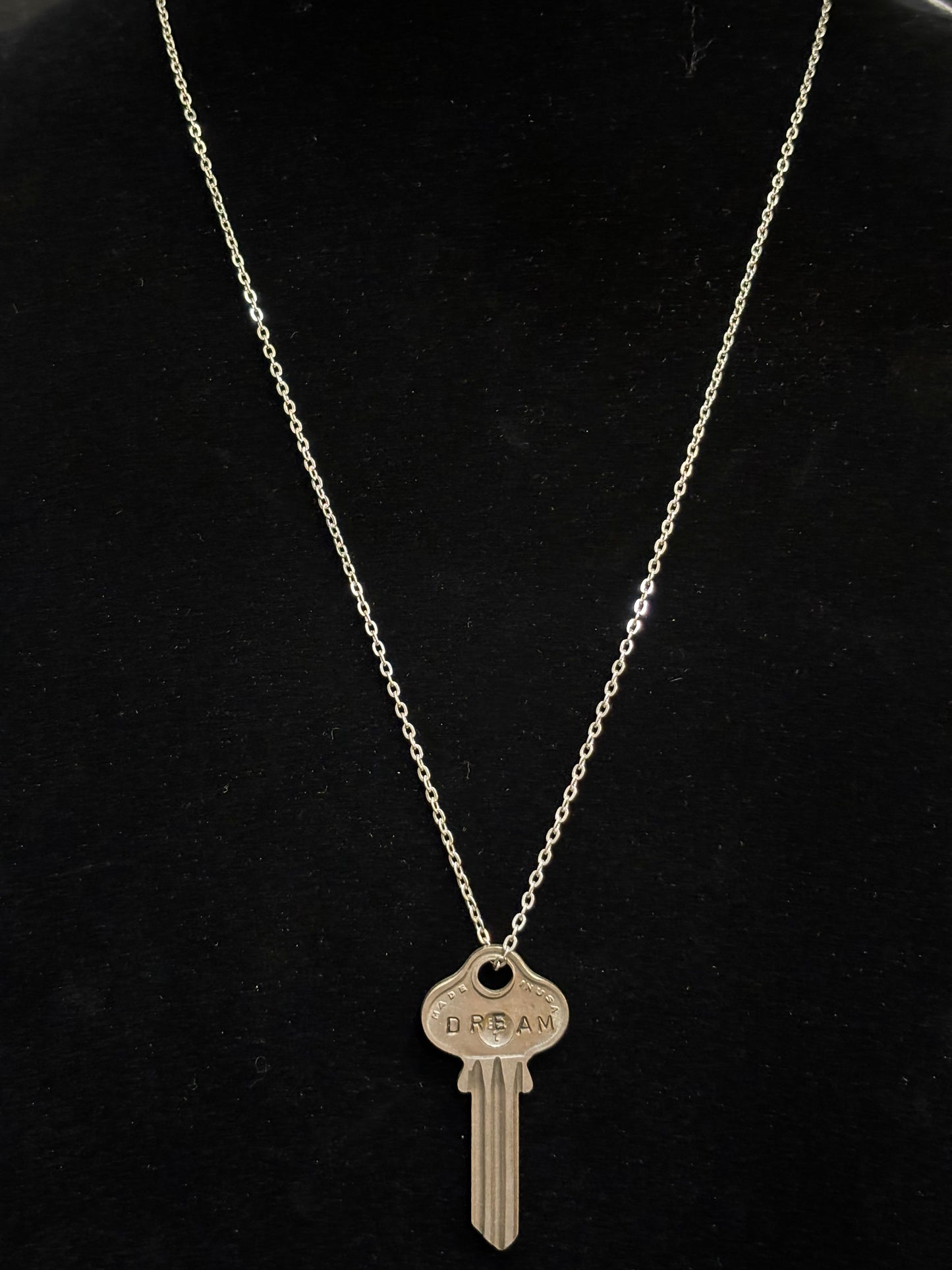 Silver Key Necklace