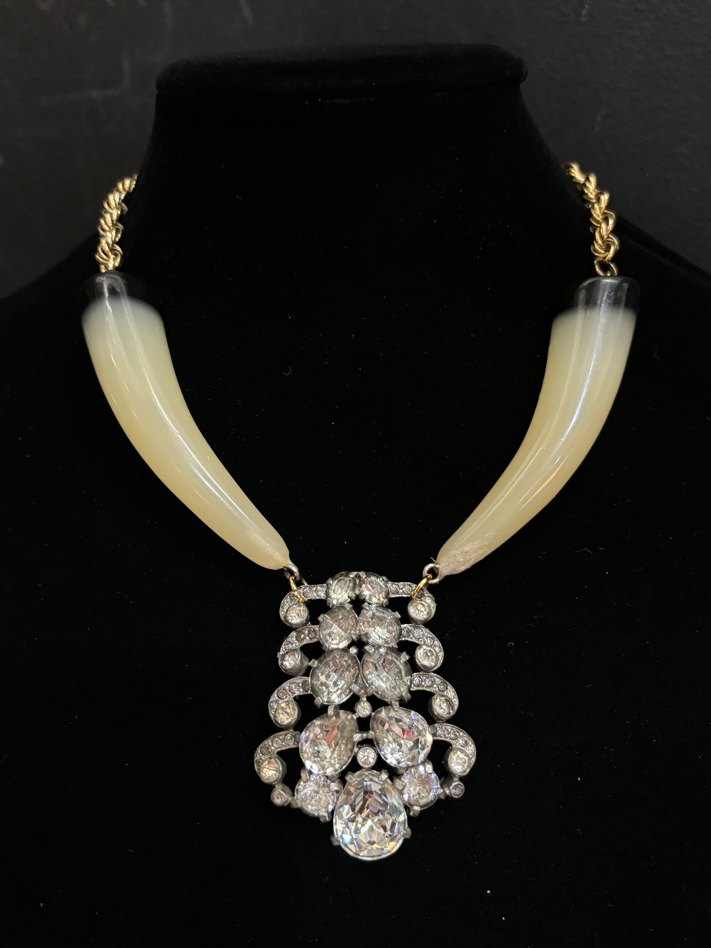 MADE - Unique Fur Clip Necklace
