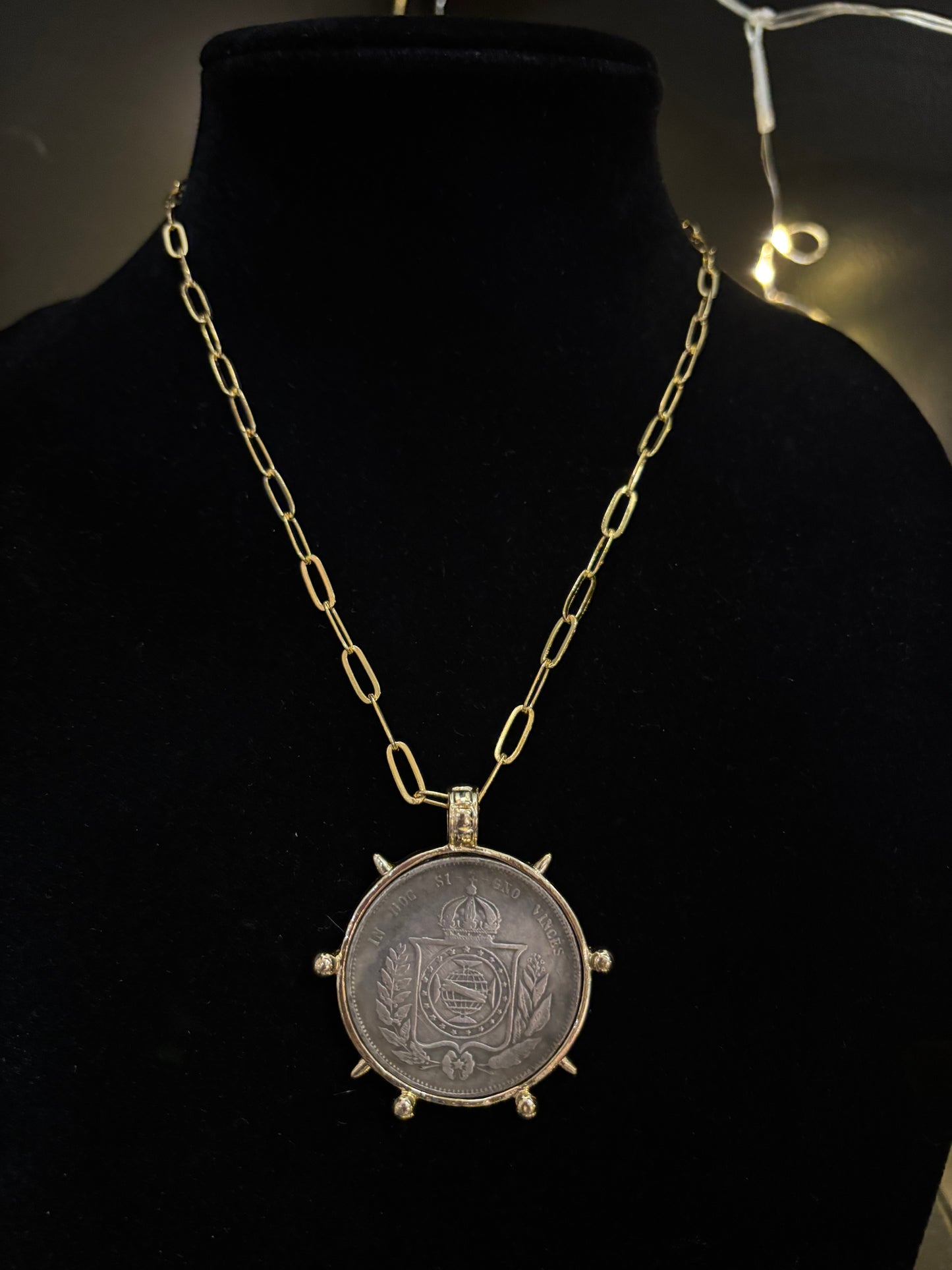 Large Coin Necklace