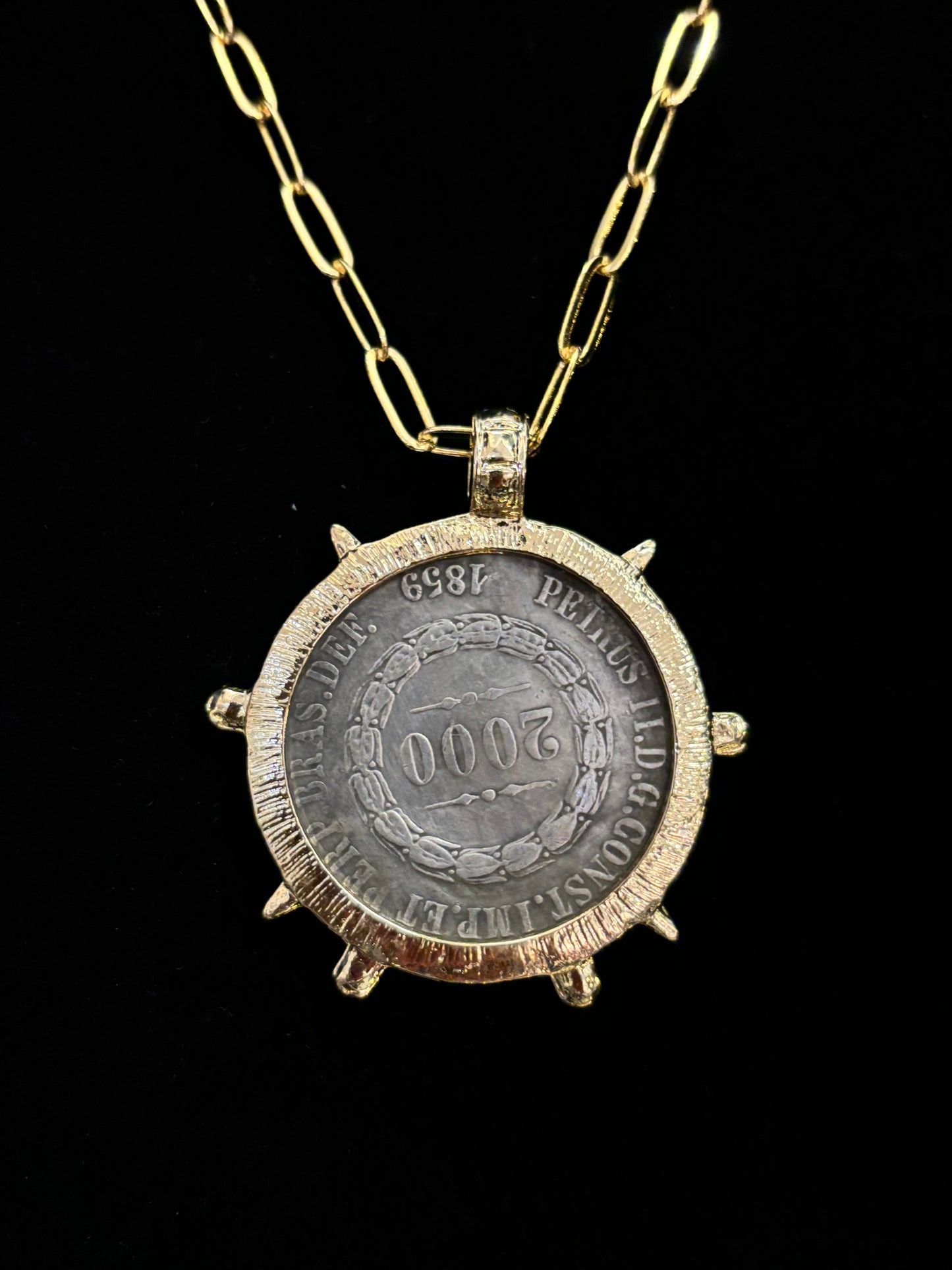 Large Coin Necklace
