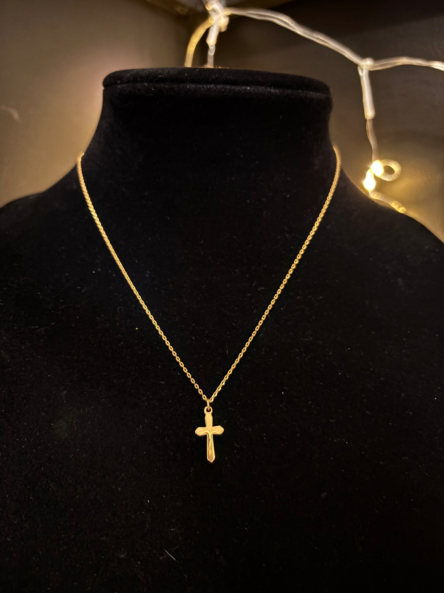 Sweet Dainty Cross Necklace