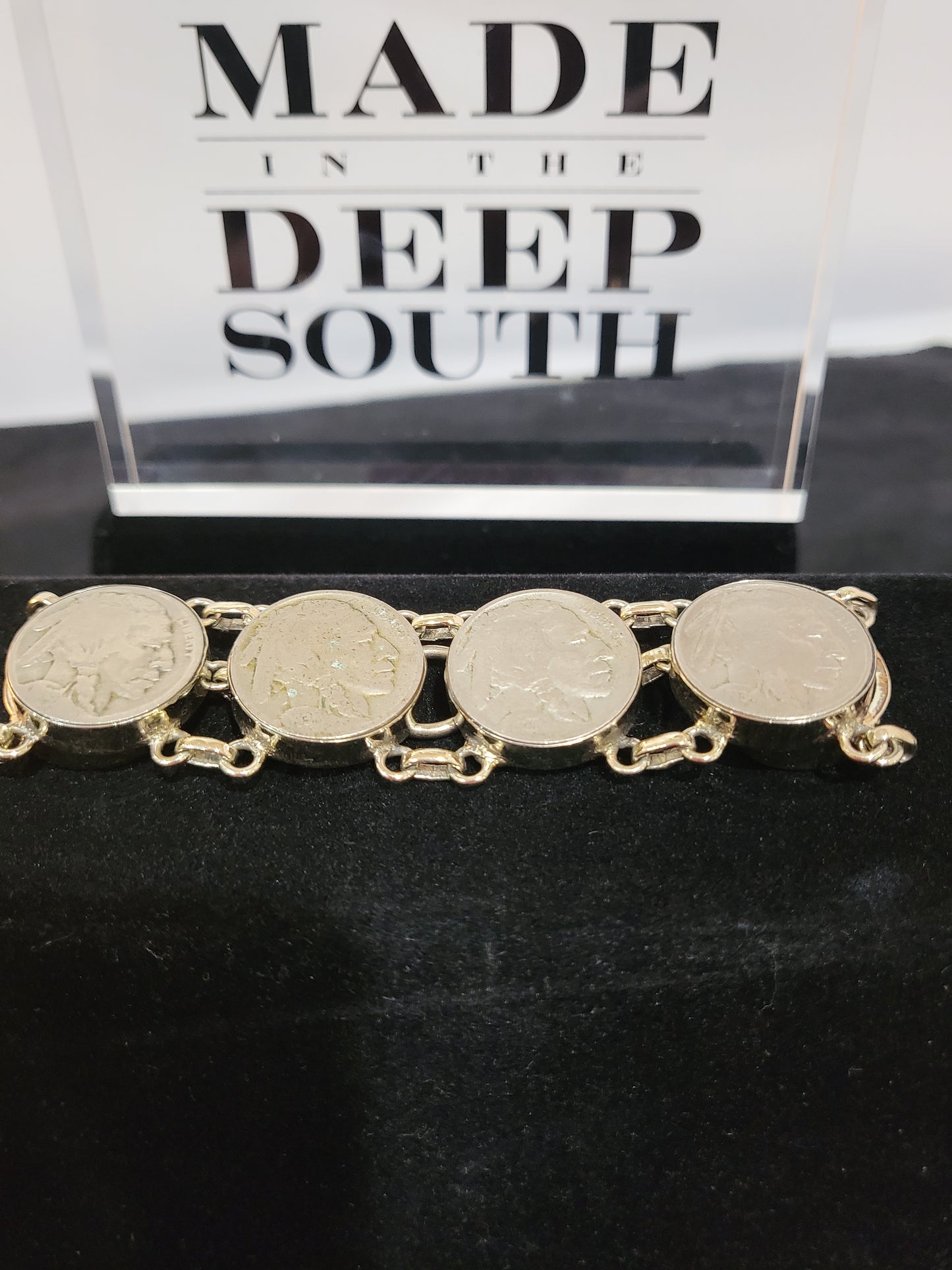 MADE- Buffalo Nickel Bracelet