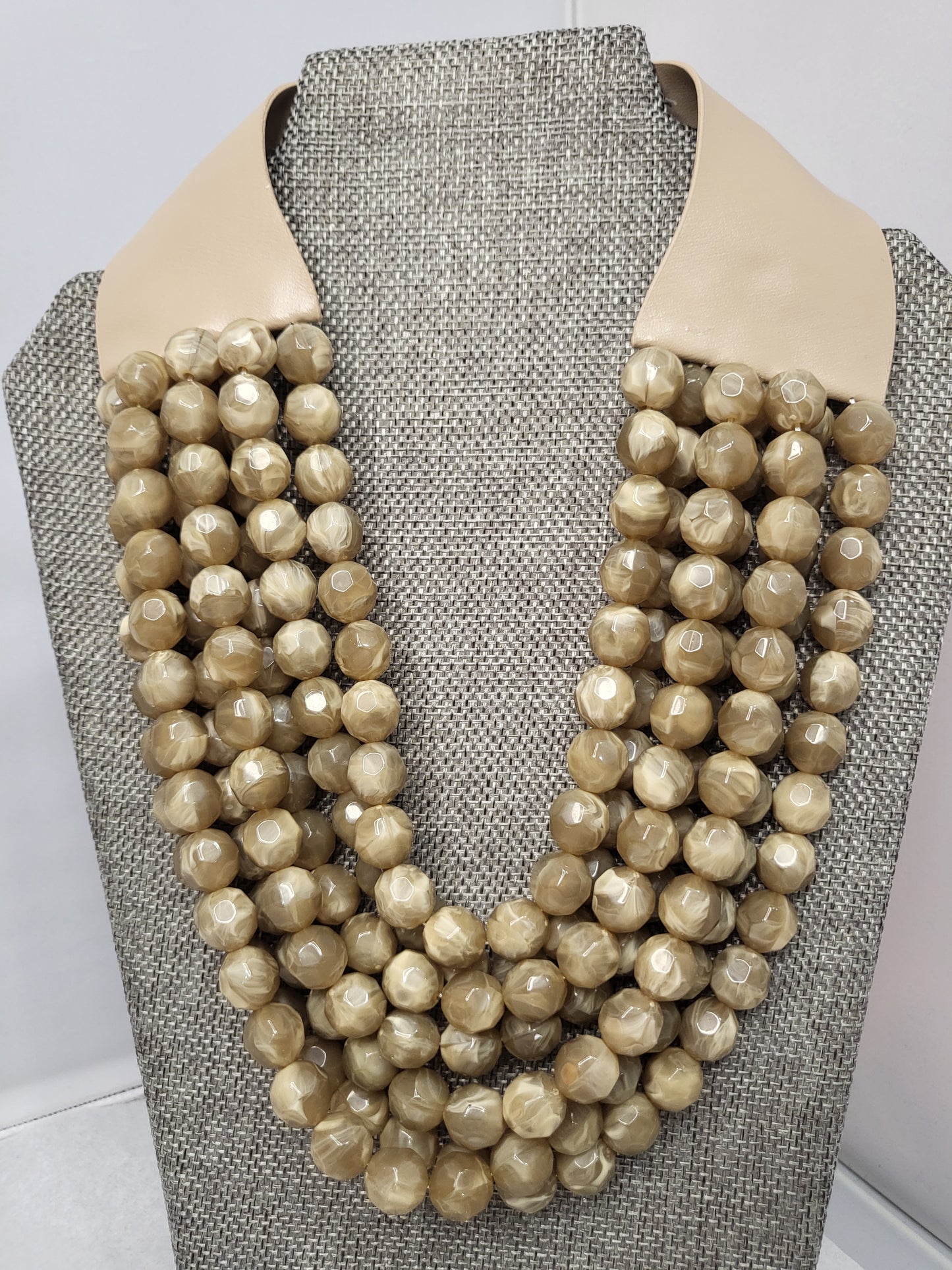 Multi-Layered Magnetic Beaded Necklace