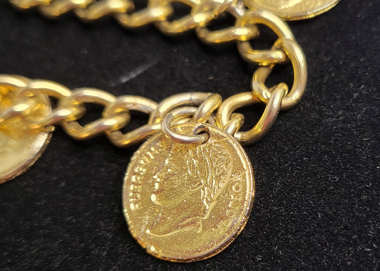 Coin Chain Bracelet