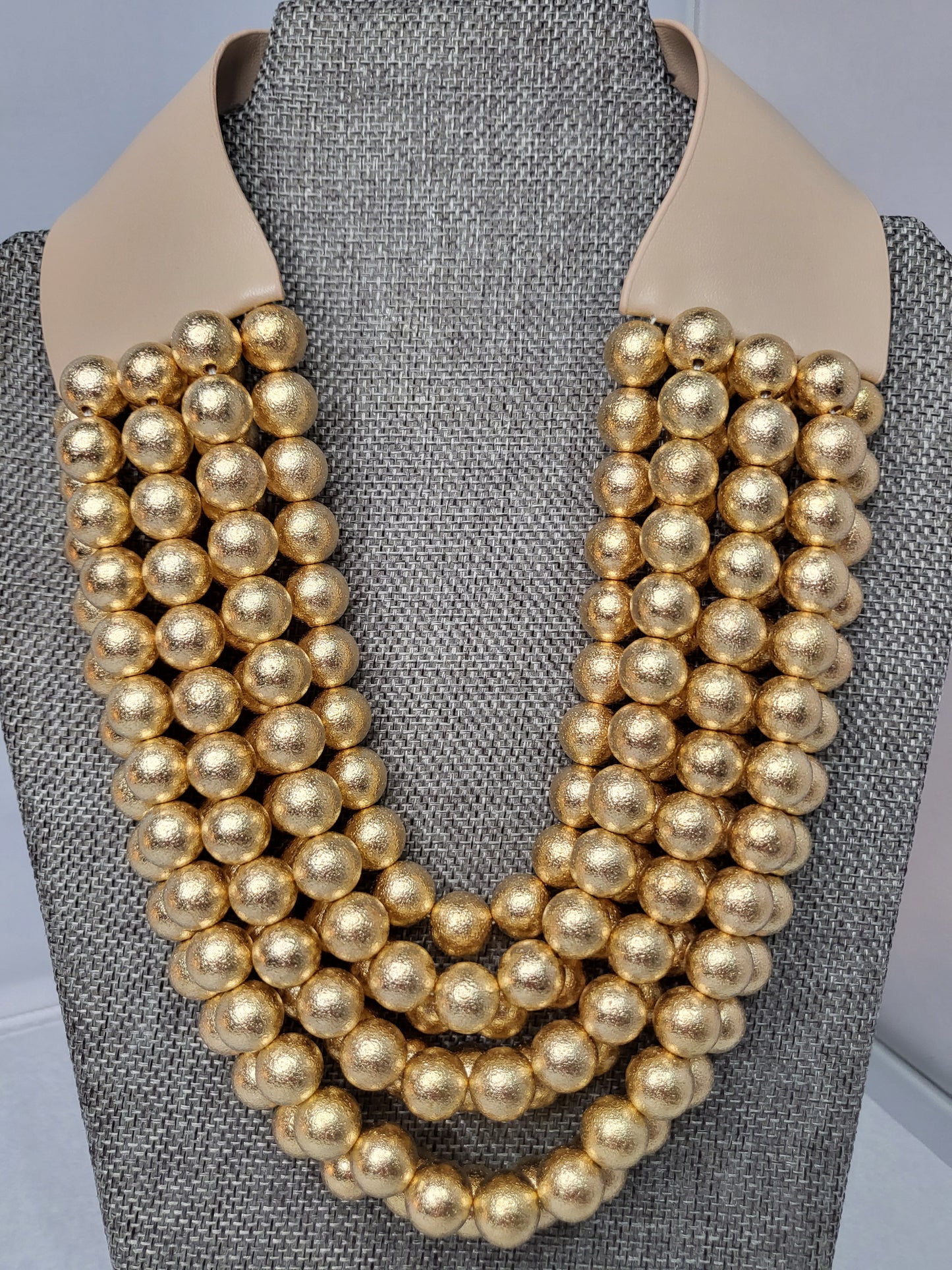 Multi-Layered Magnetic Beaded Necklace