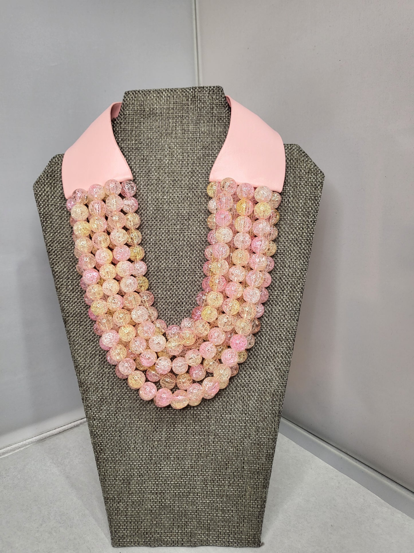 Multi-Layered Magnetic Beaded Necklace