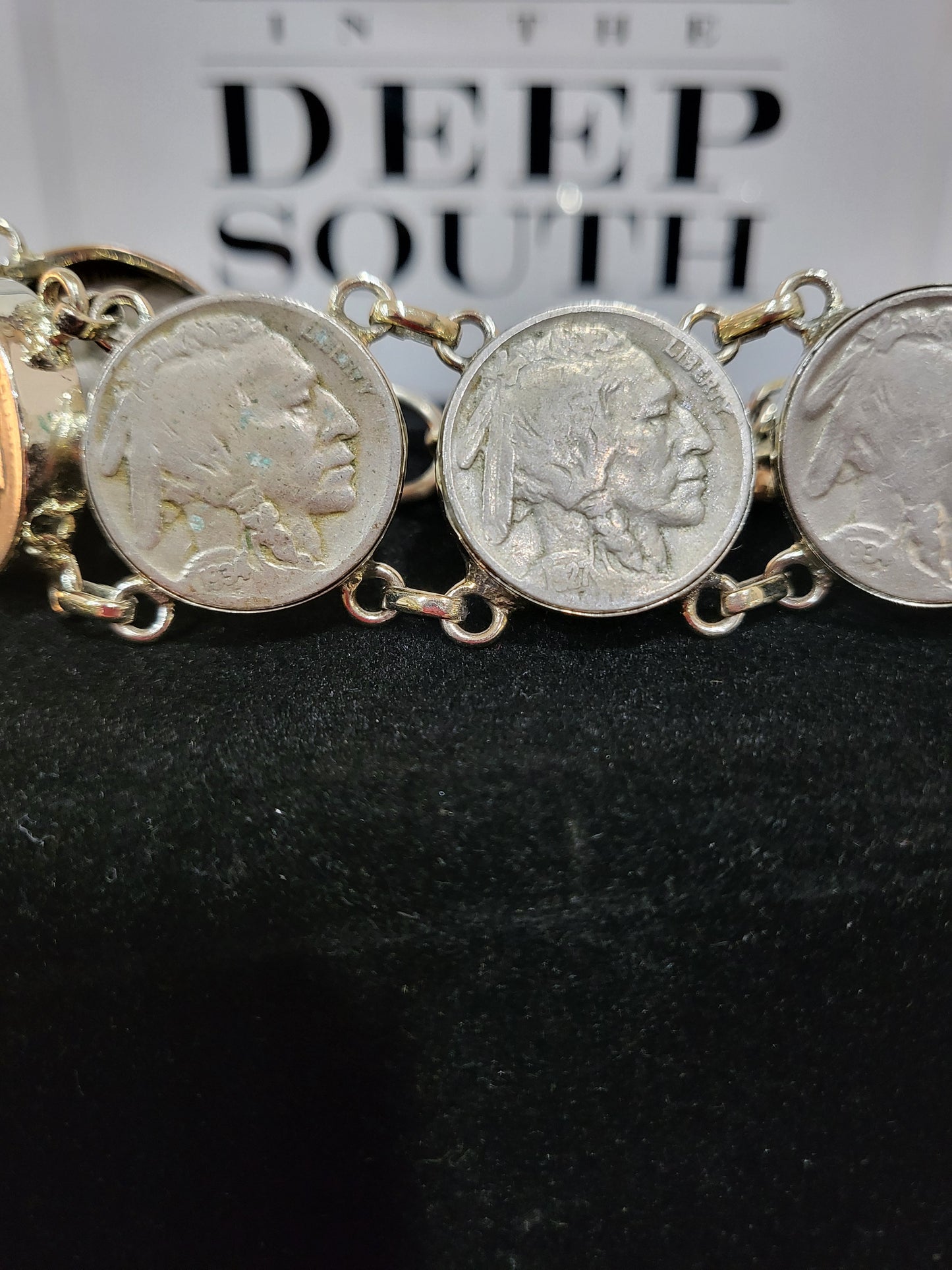 MADE- Buffalo Nickel Bracelet
