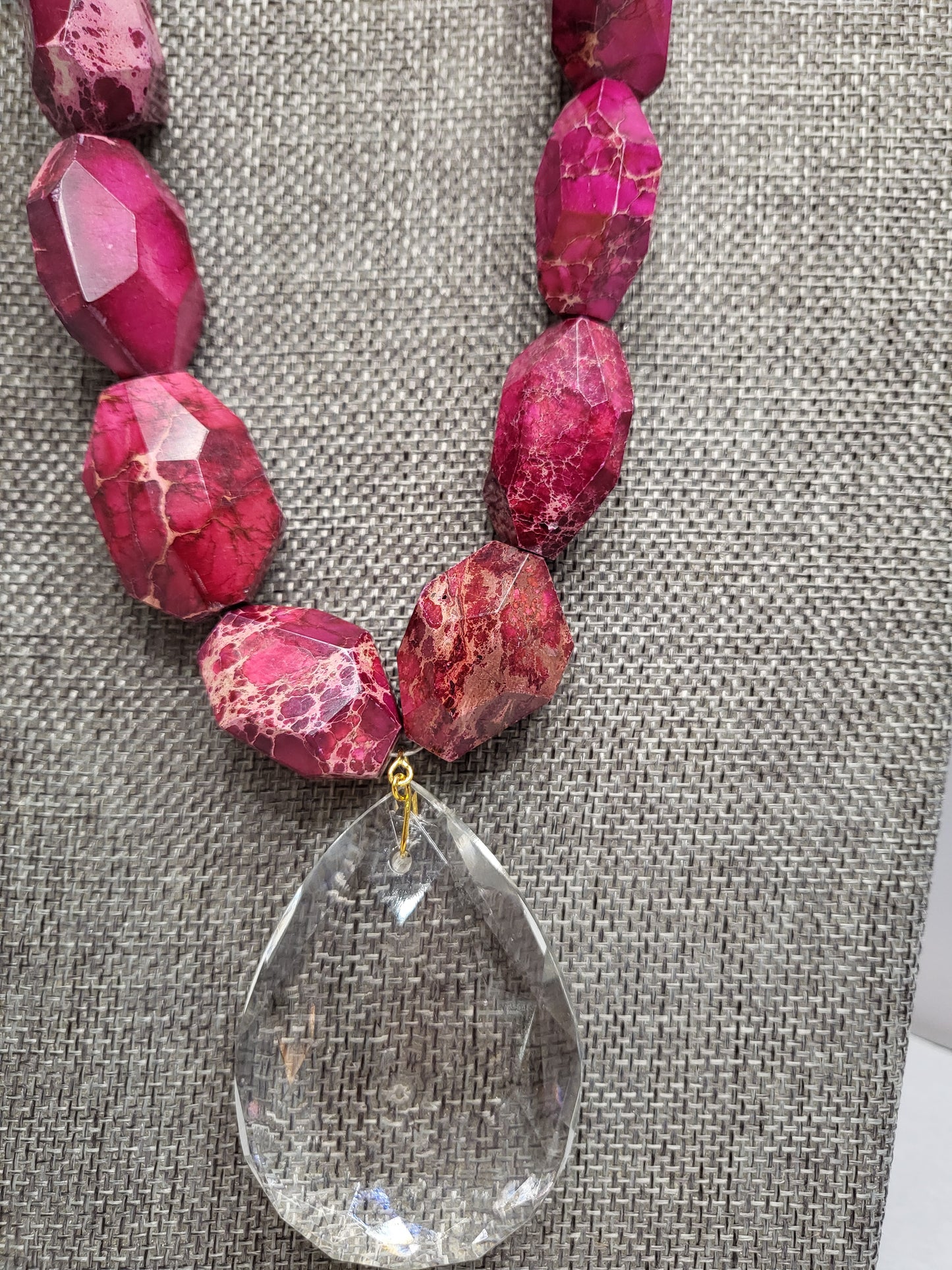 MADE- Jasper French Chandelier Necklace