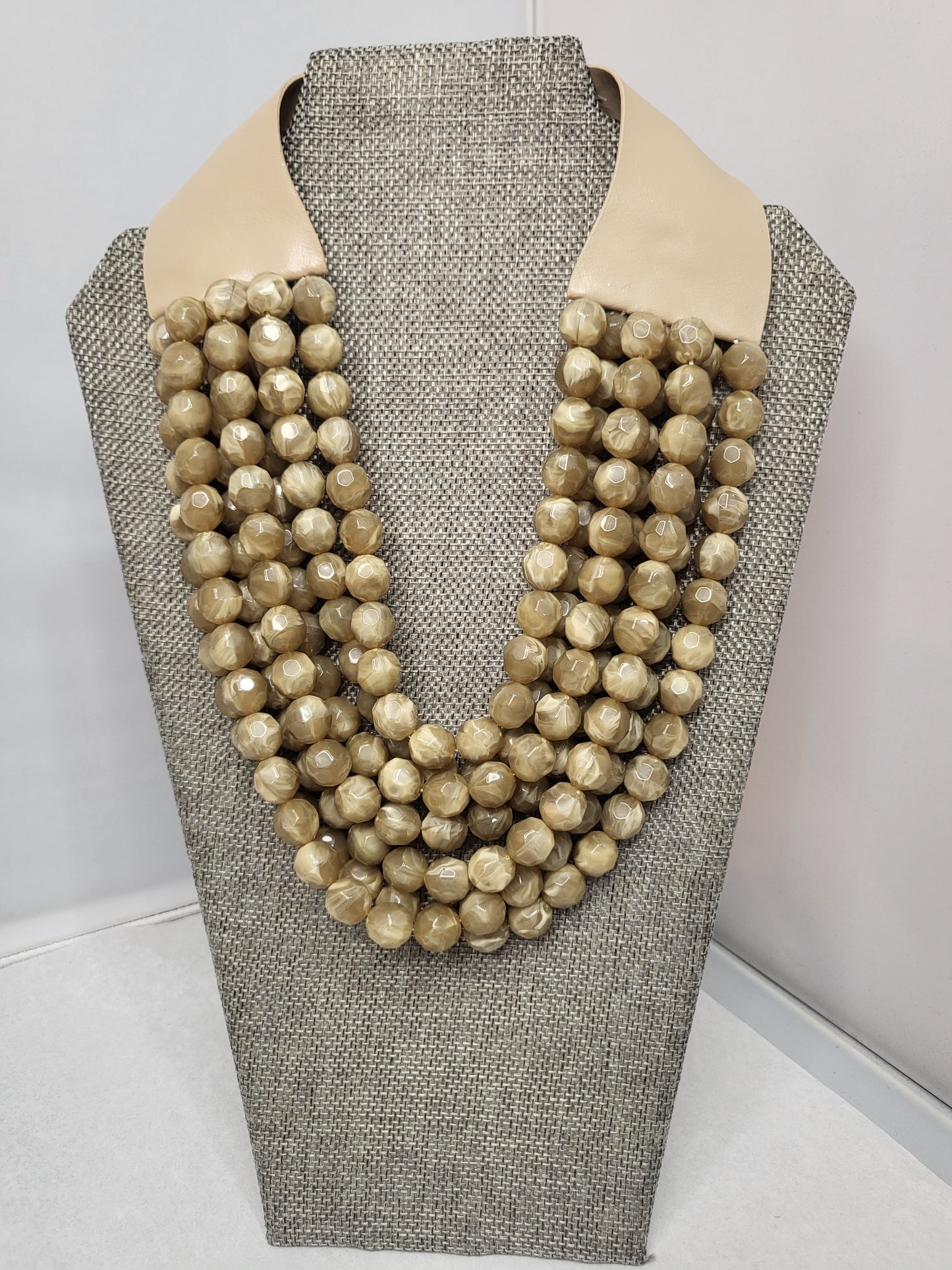 Multi-Layered Magnetic Beaded Necklace