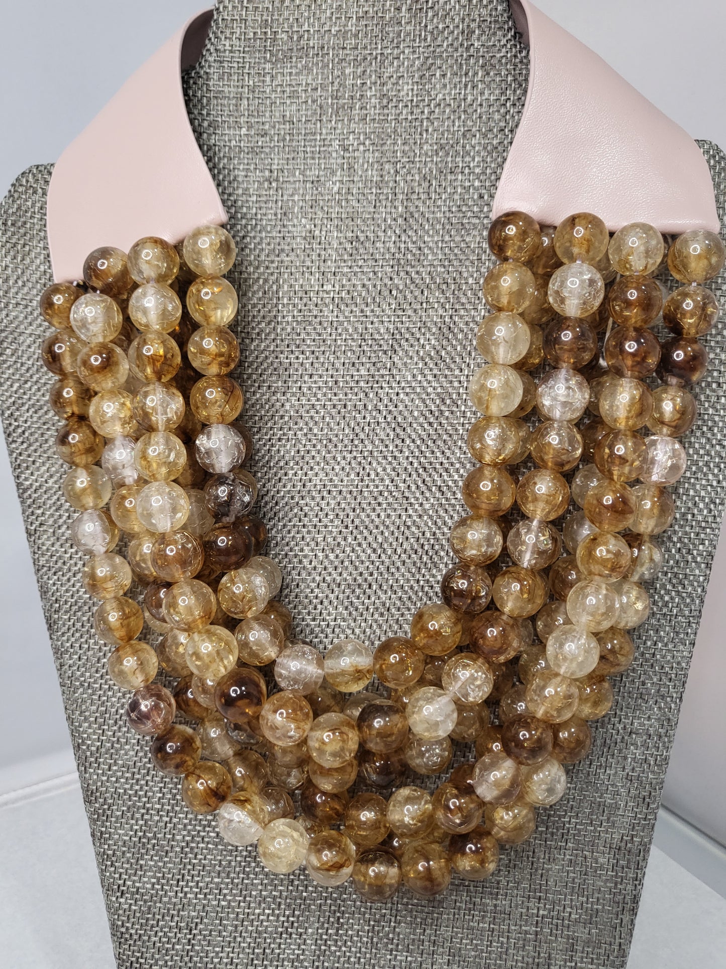 Multi-Layered Magnetic Beaded Necklace