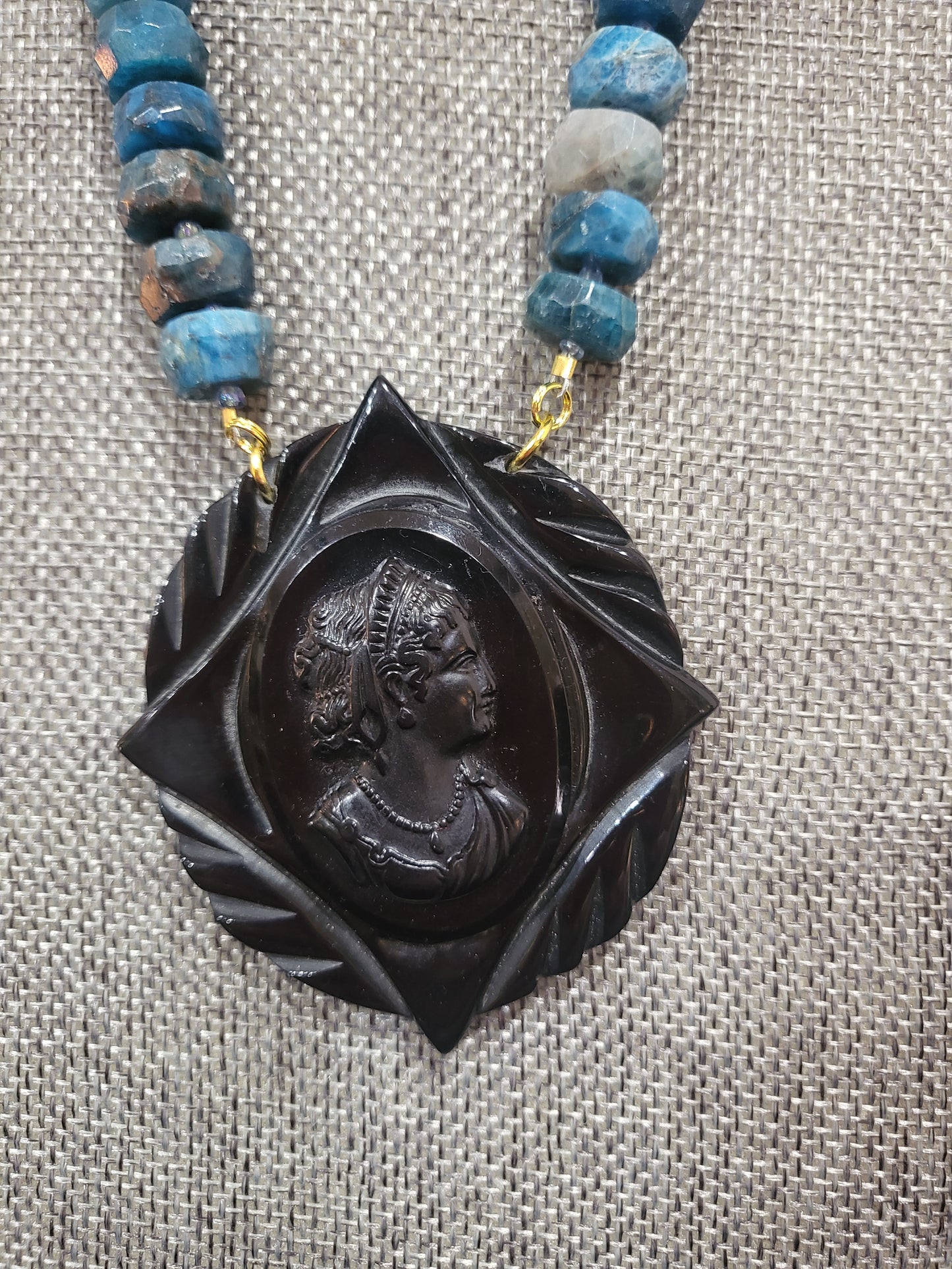 MADE- Cameo brooch Necklace