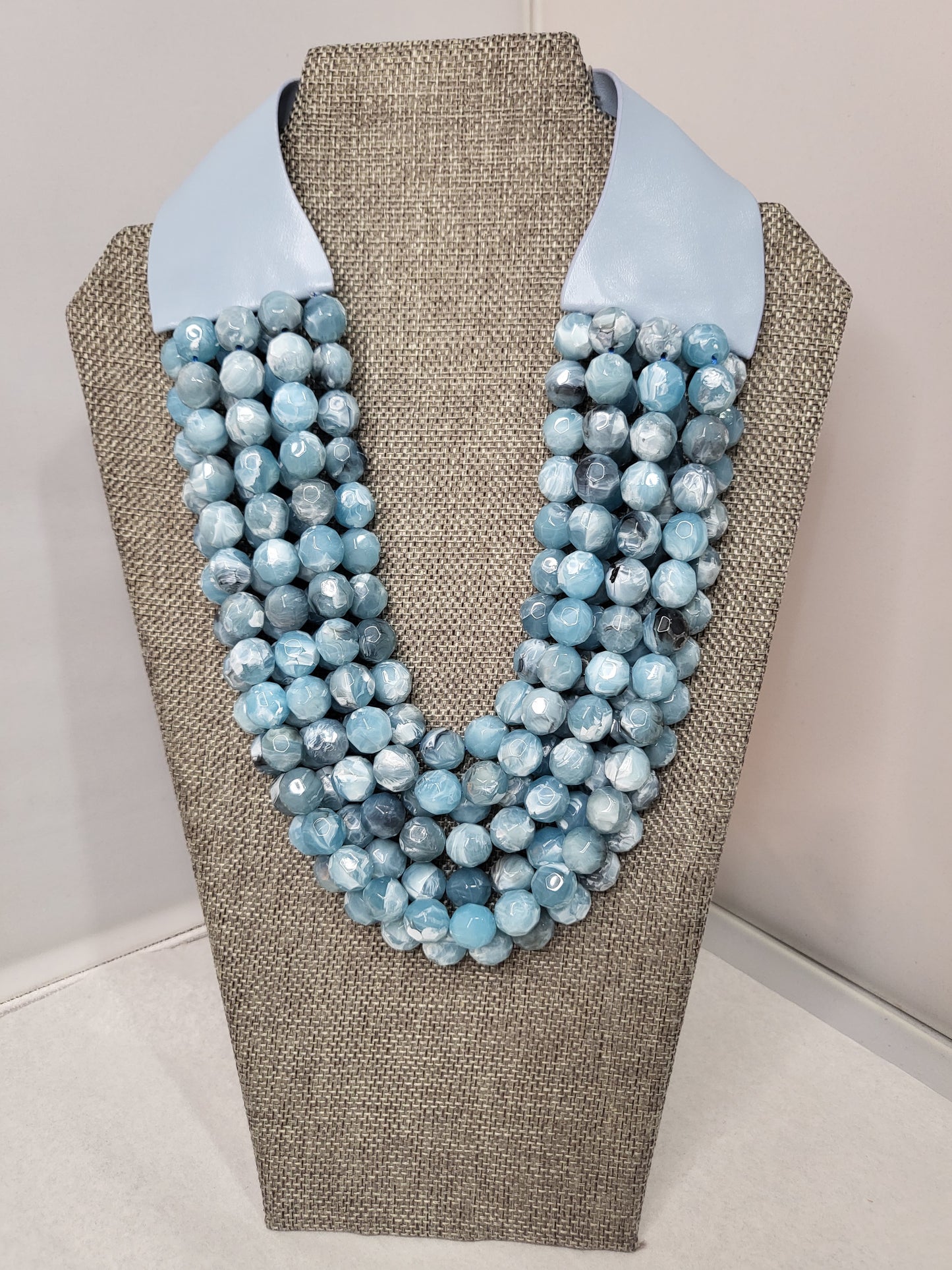 Multi-Layered Magnetic Beaded Necklace