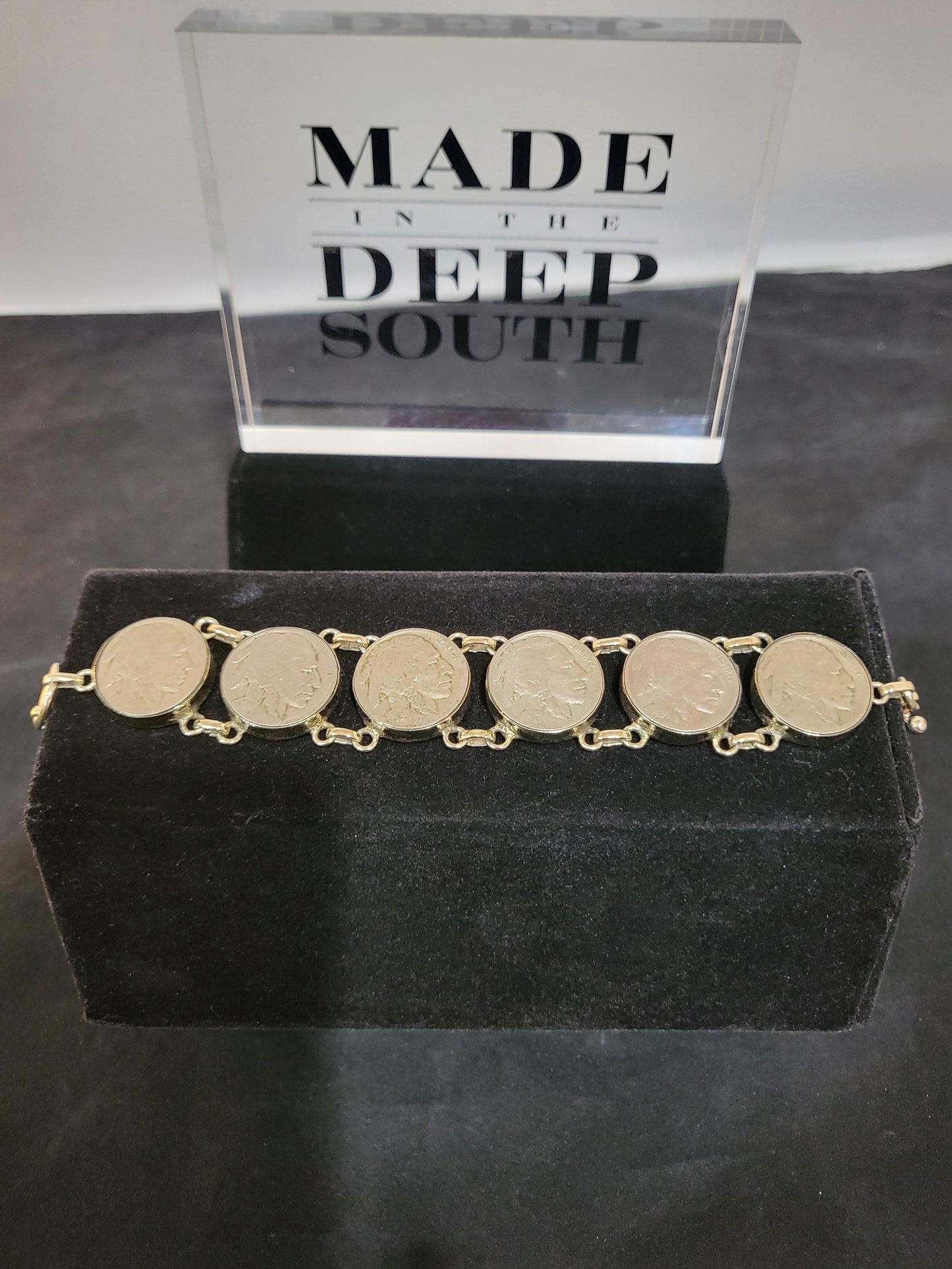 MADE- Buffalo Nickel Bracelet