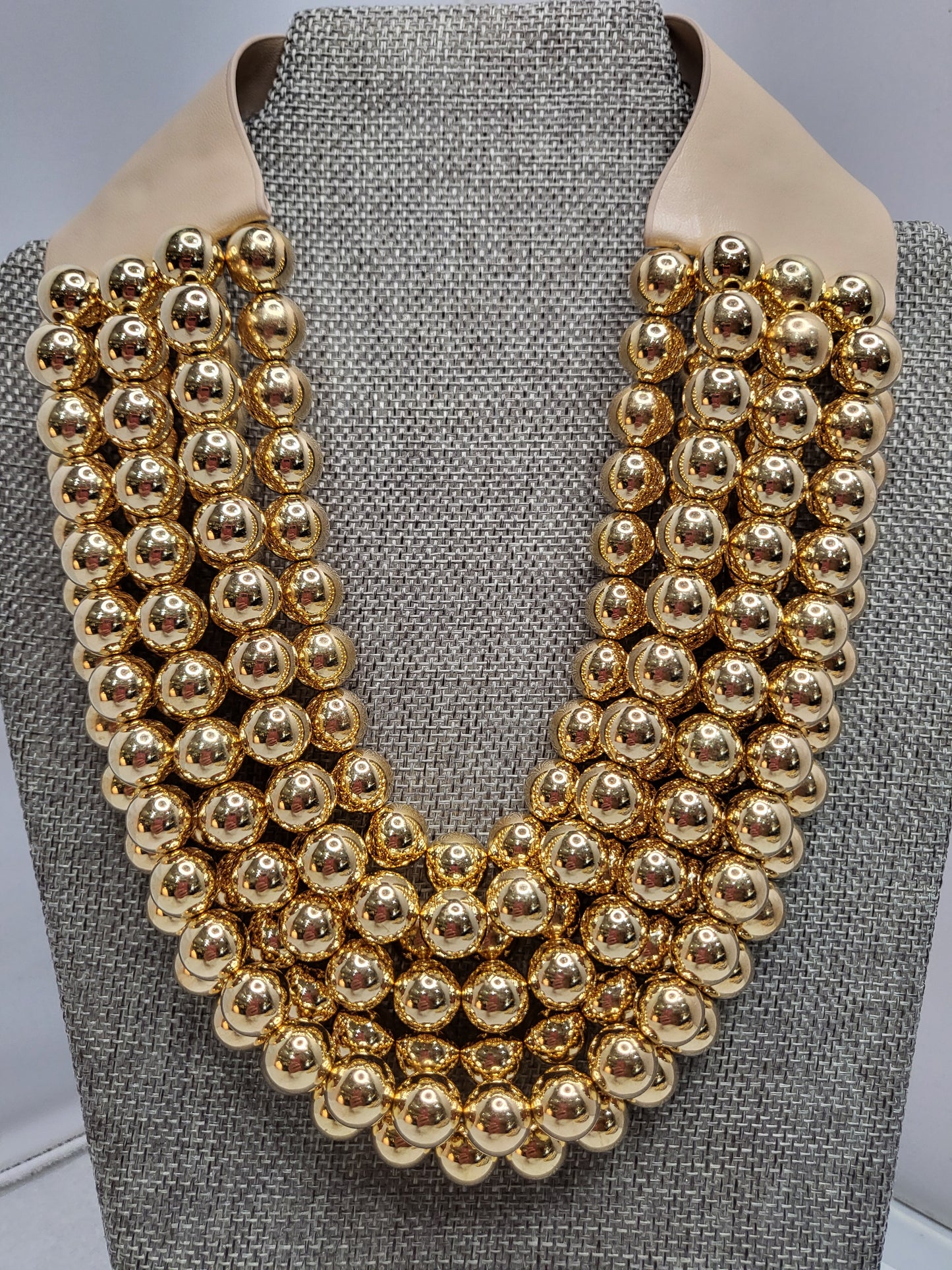 Multi-Layered Magnetic Beaded Necklace