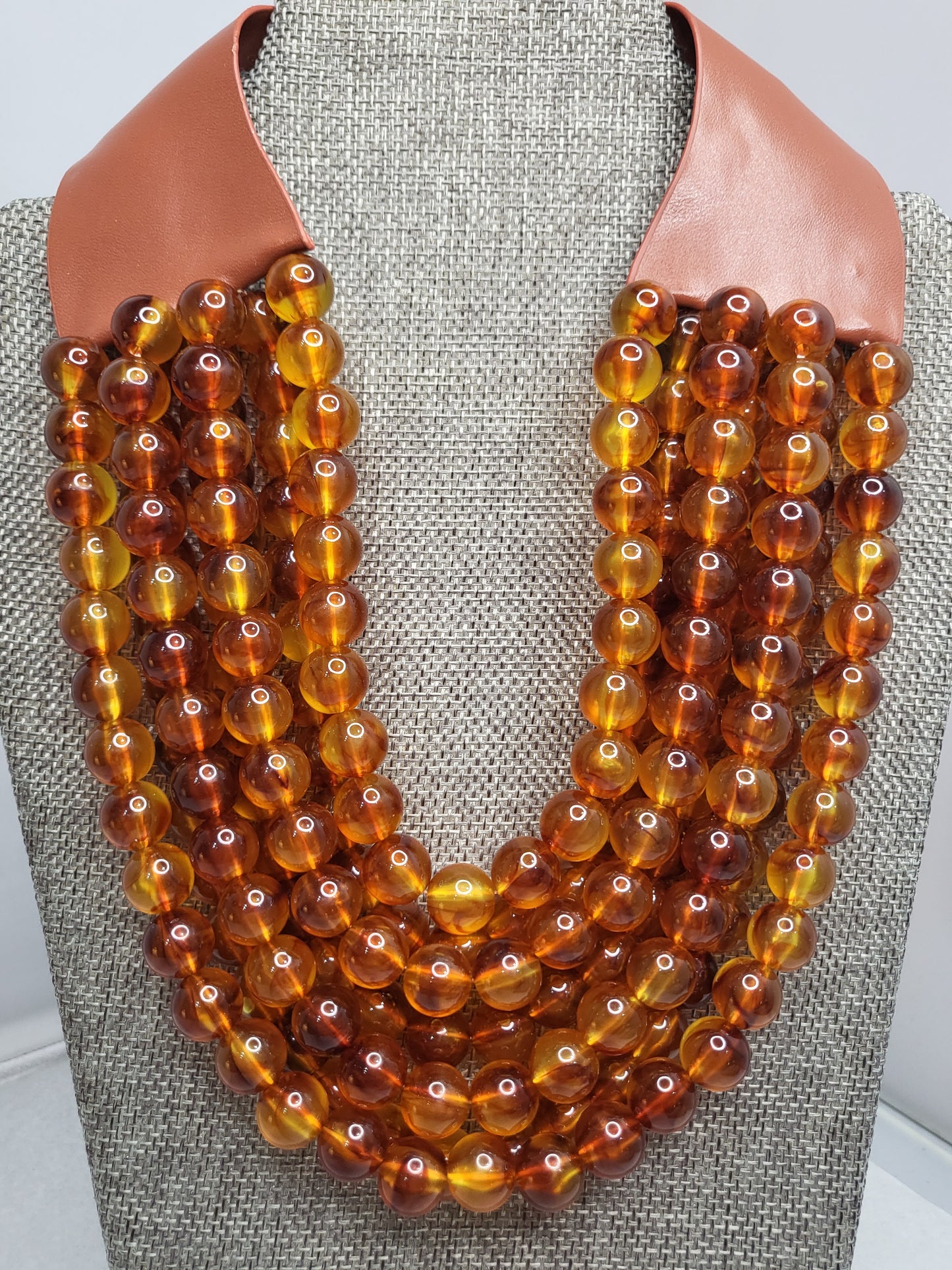 Multi-Layered Magnetic Beaded Necklace