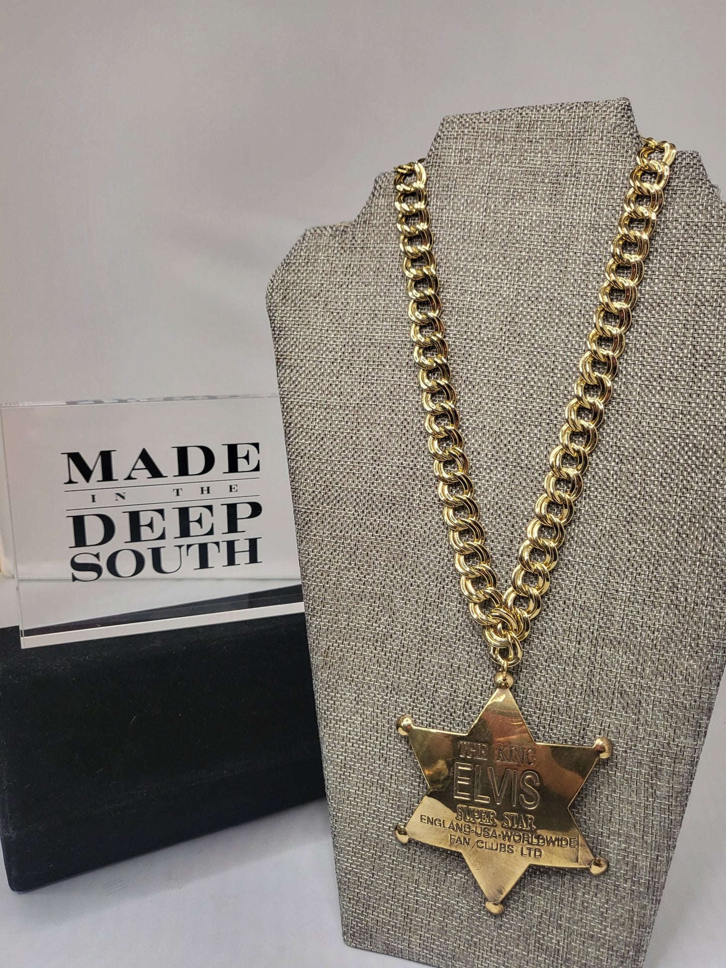 MADE- Elvis Badge Necklace