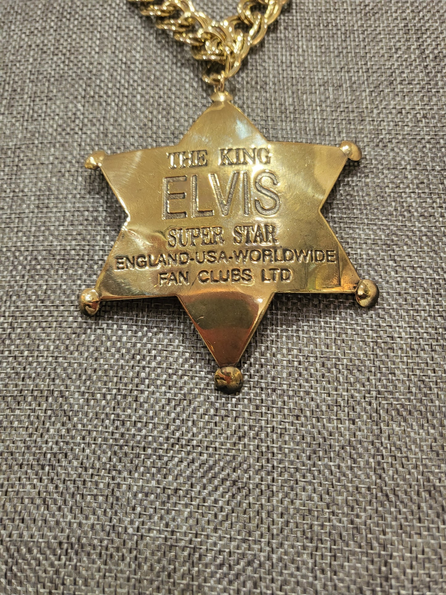 MADE- Elvis Badge Necklace