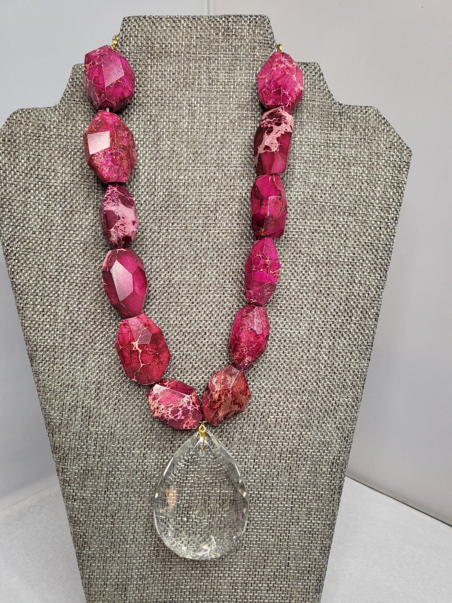 MADE- Jasper French Chandelier Necklace