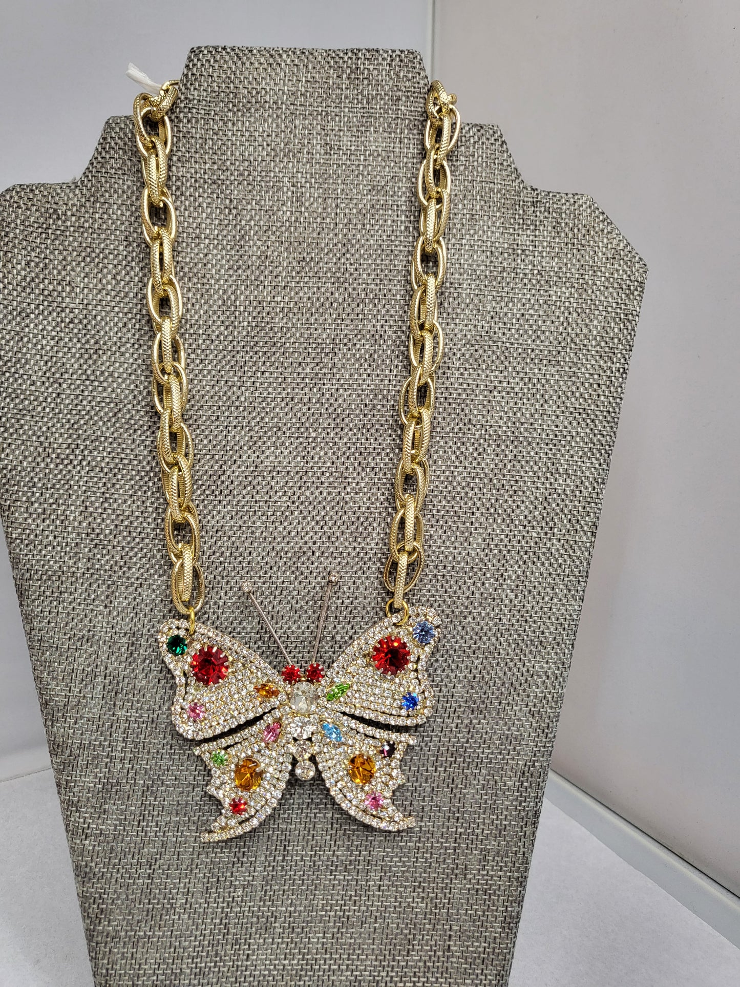 MADE-Czech Butterfly Necklace